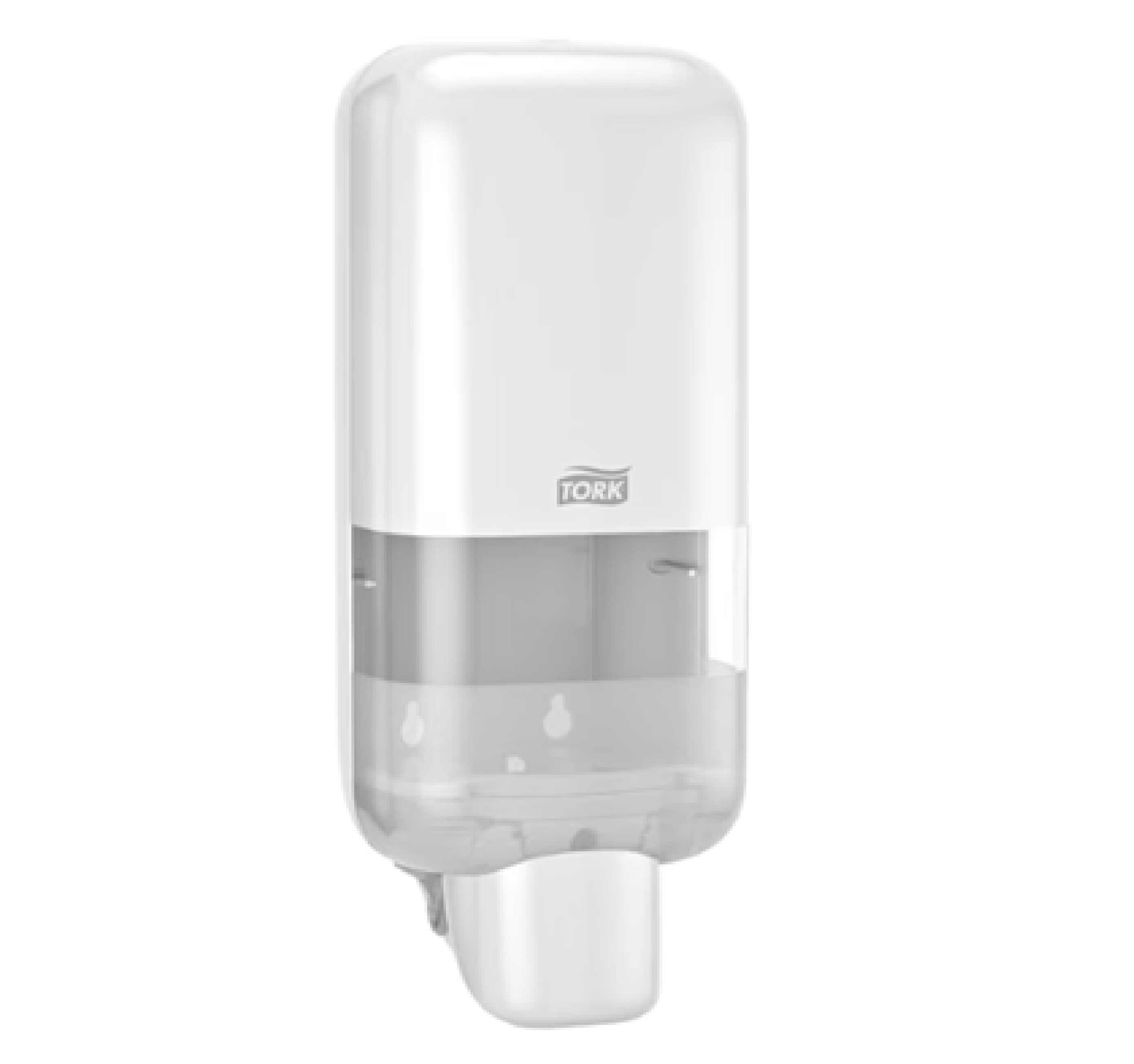 Tork Soap and Sanitiser Dispenser White