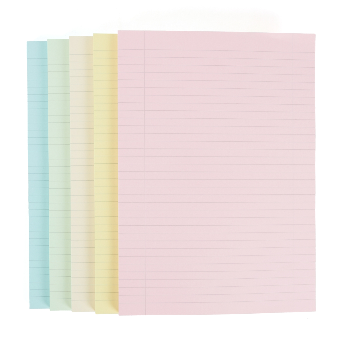 Mirgin Paper Classmates Tinted Paper, A4, 8mm with Margin - Assorted Colours - 1 ...
