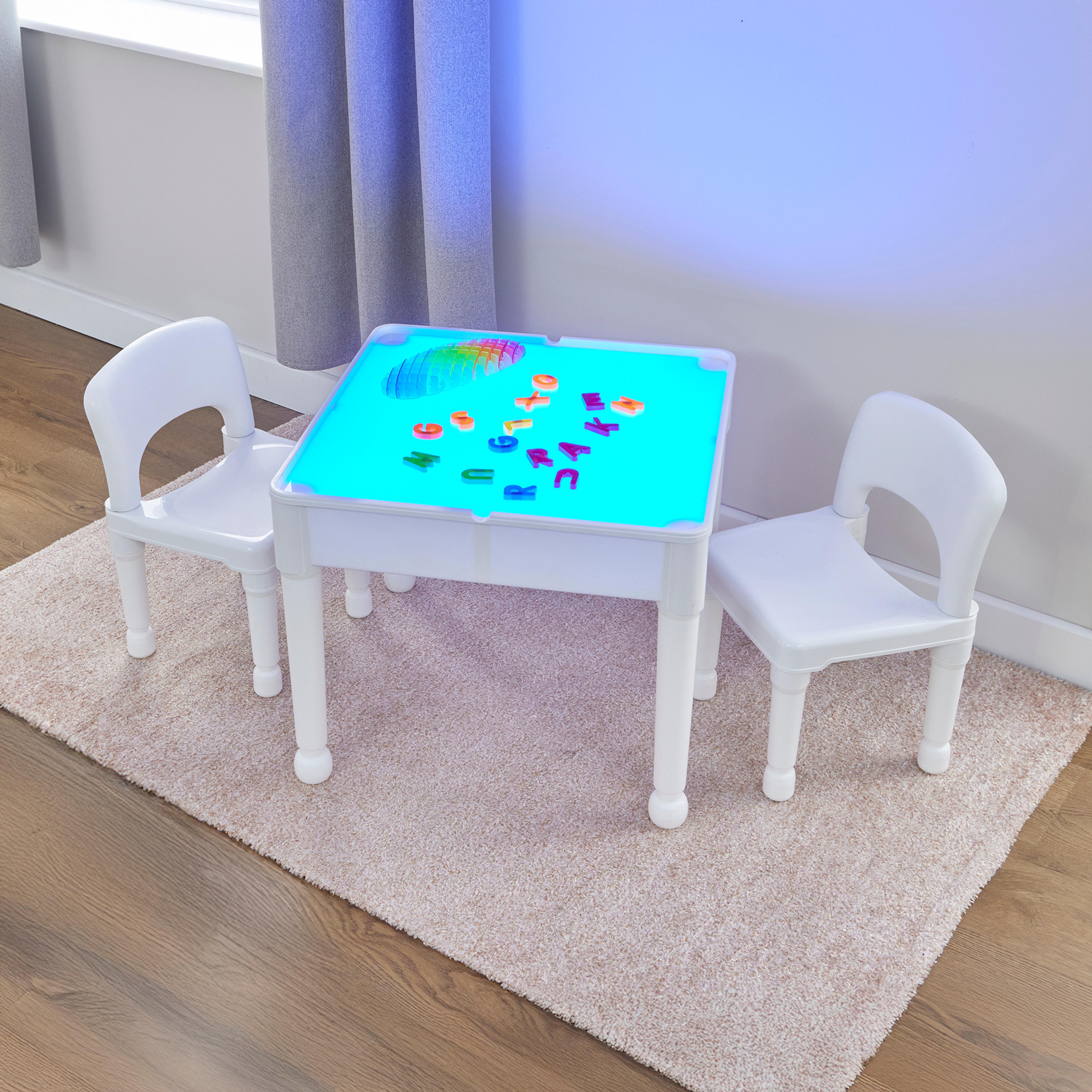 Light Table and Two Chairs Set