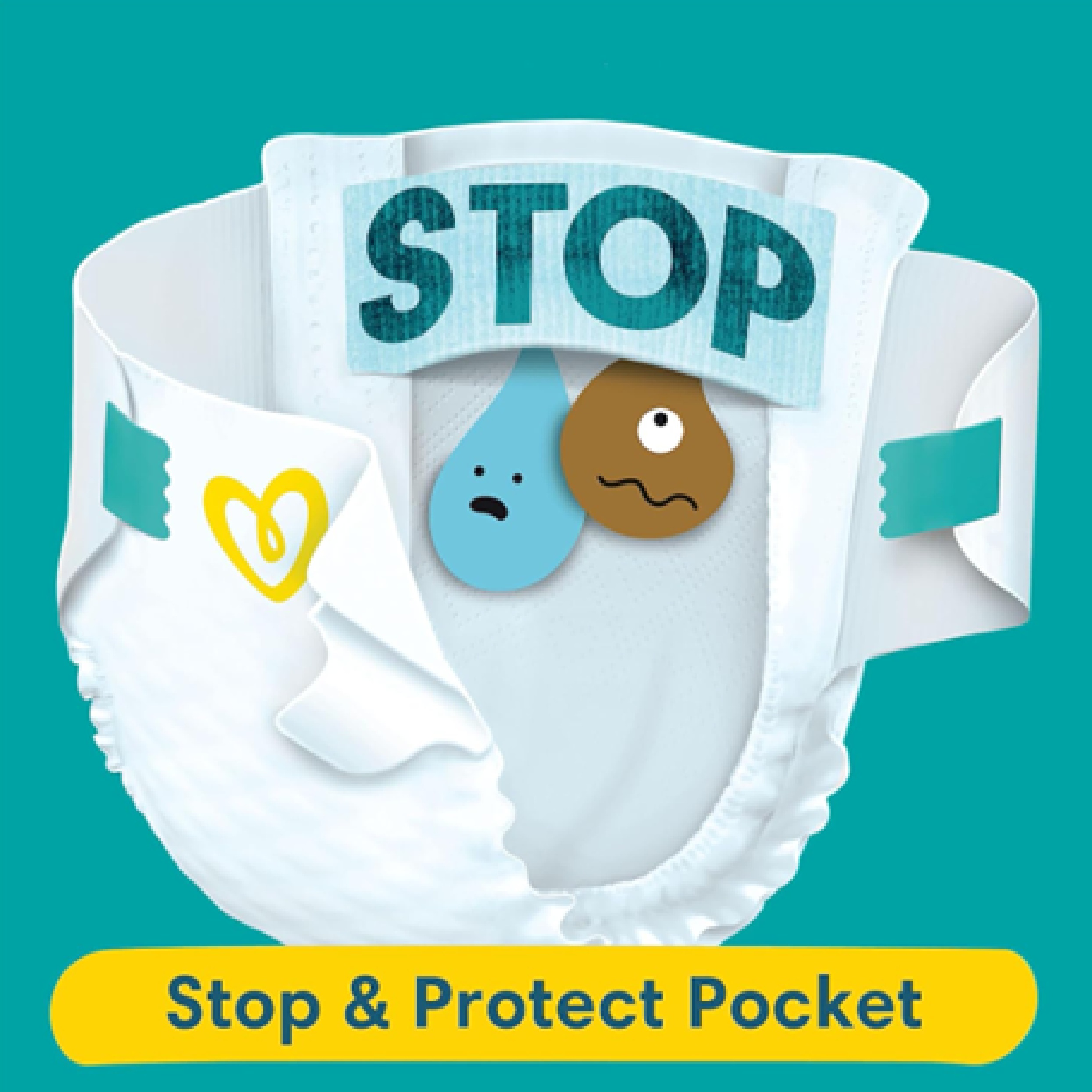 Pampers Baby-Dry Size 3 98 Nappies