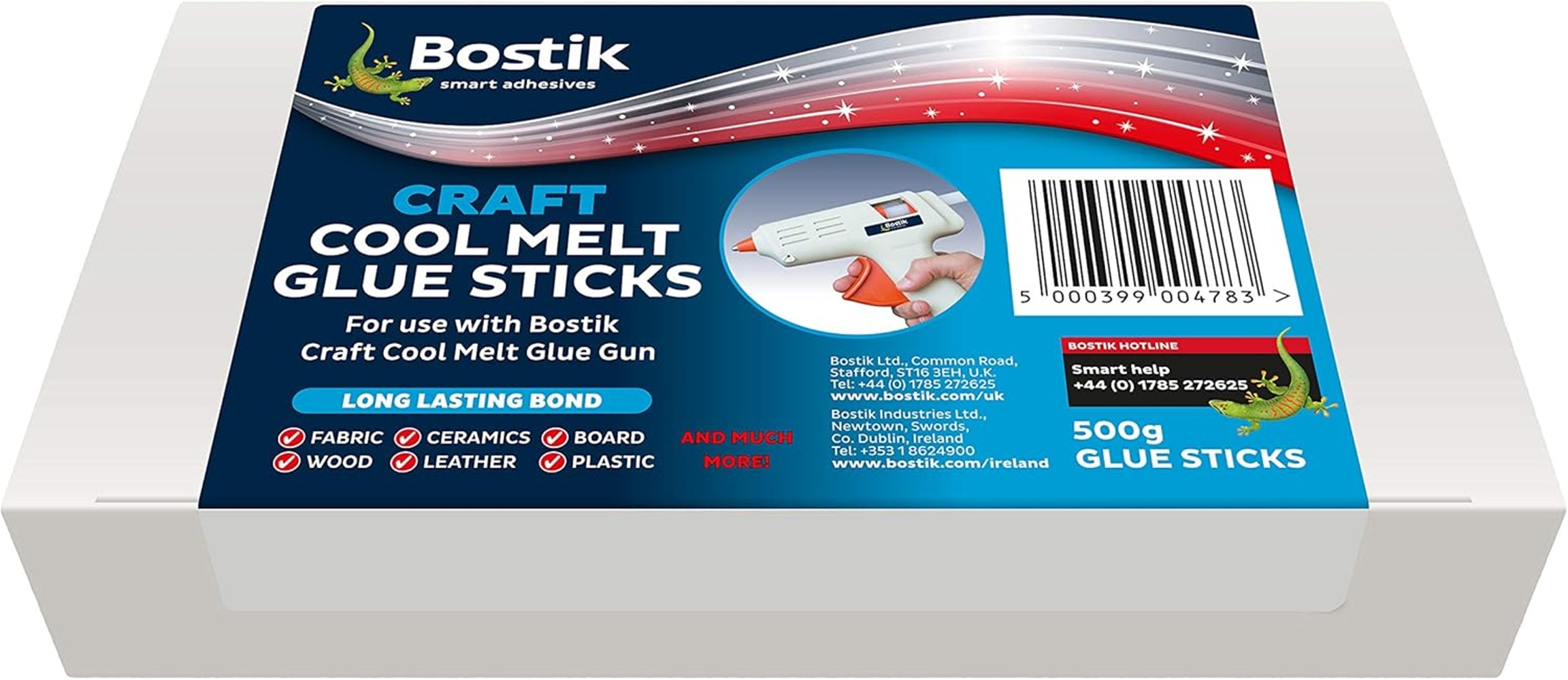 Bostik Cool Melt Glue Sticks - 500g