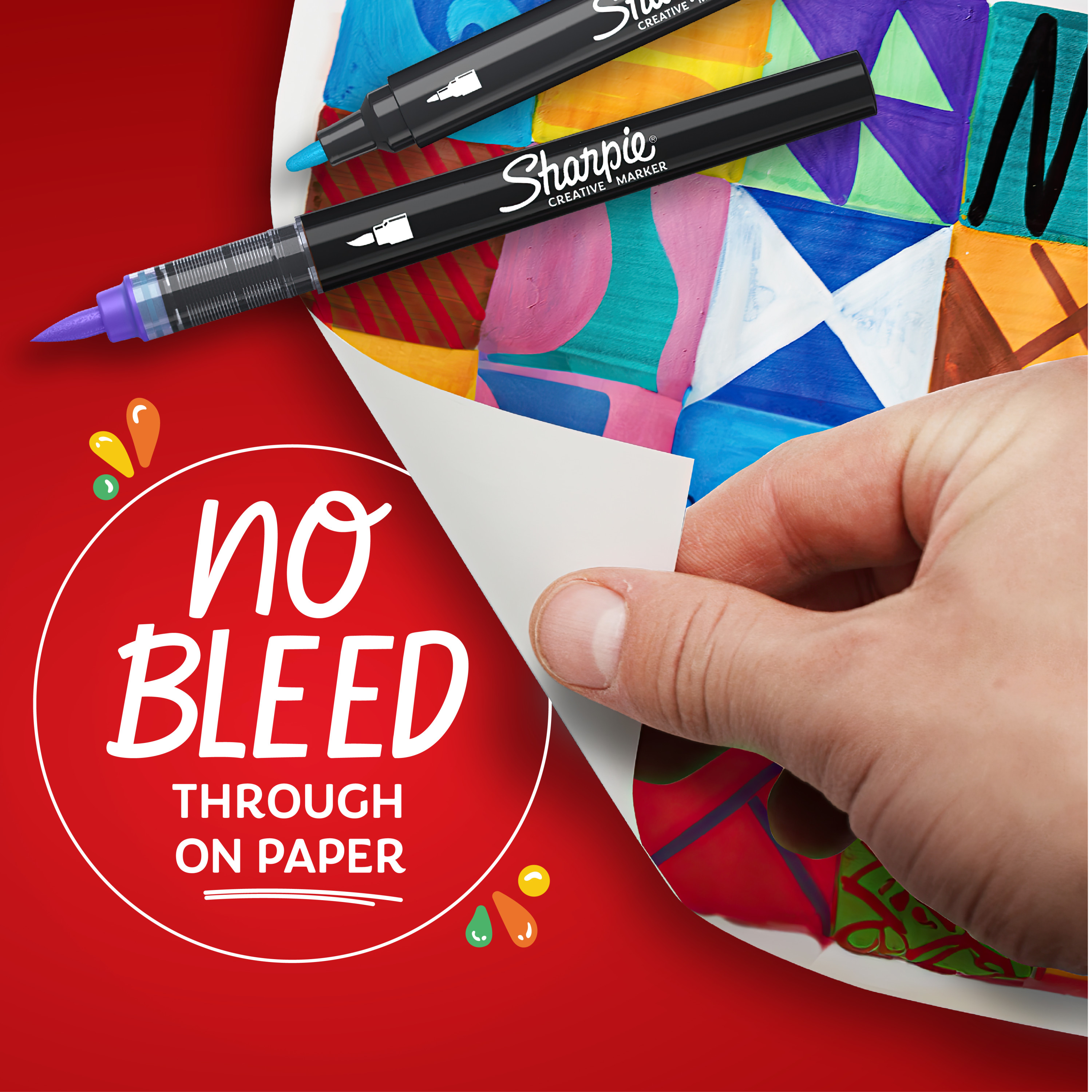 Sharpie Creative Marker - Bullet Tip - Assorted - Pack of 12