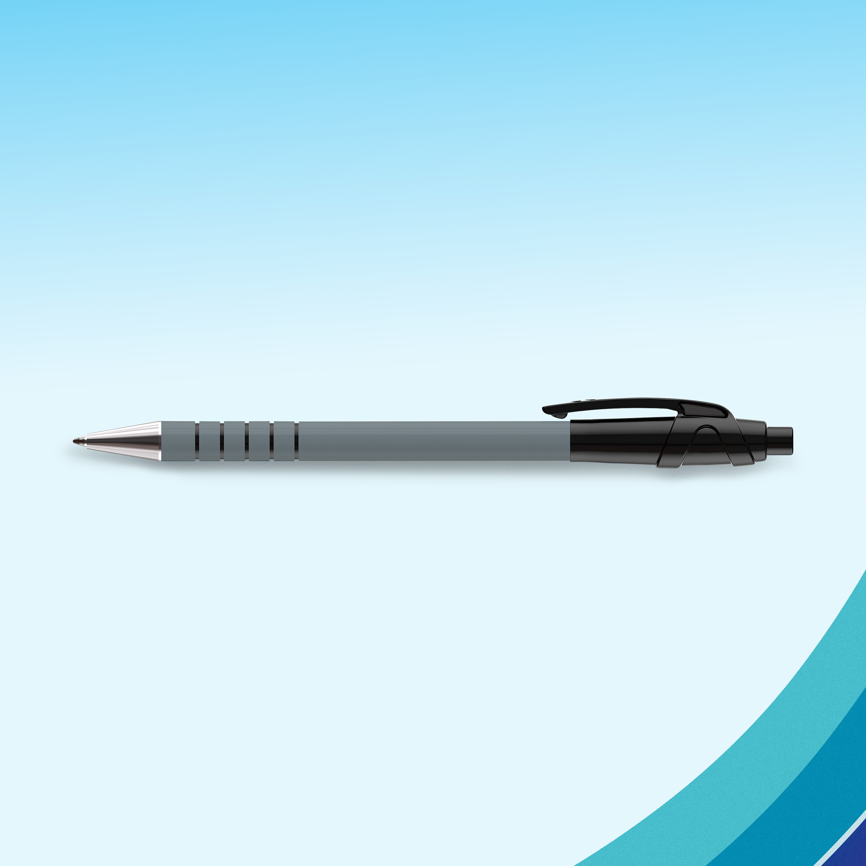 PaperMate Flexigrip U Bpoint Pen Blk P12