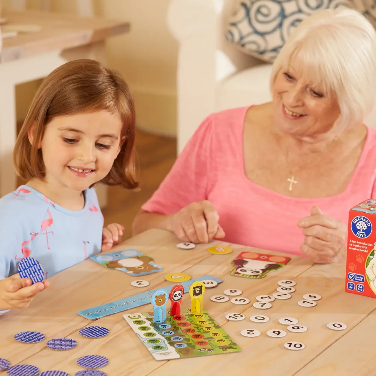 ORCHARD TOYS Number Bears Game
