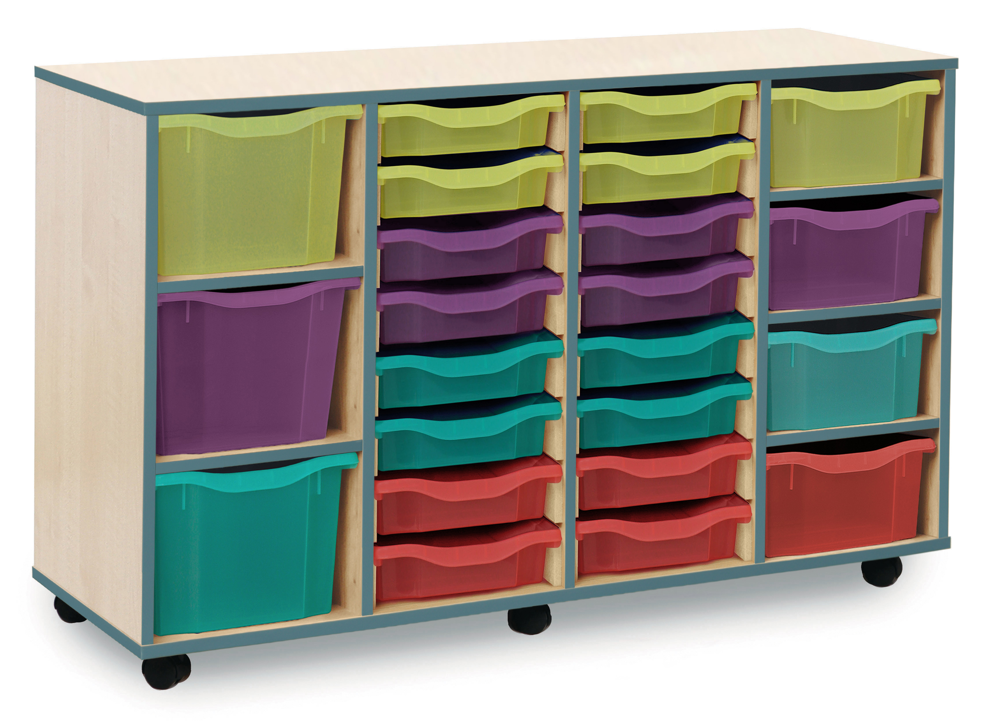 Jewel 16 Single, 4 Double & 3 Triple Tray Unit