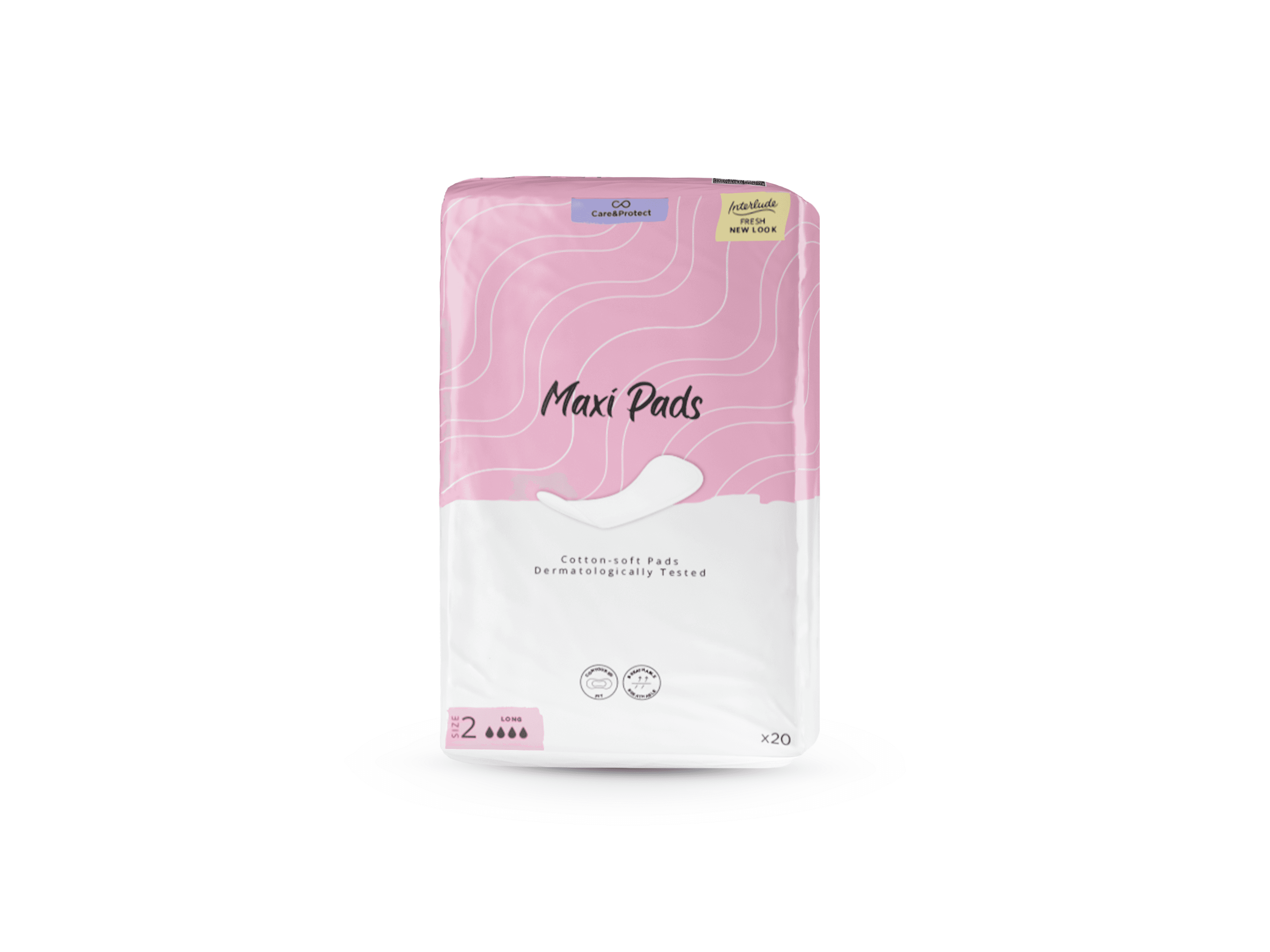 Care & Protect Maxi Day Pads Size 2 - Pack of 20