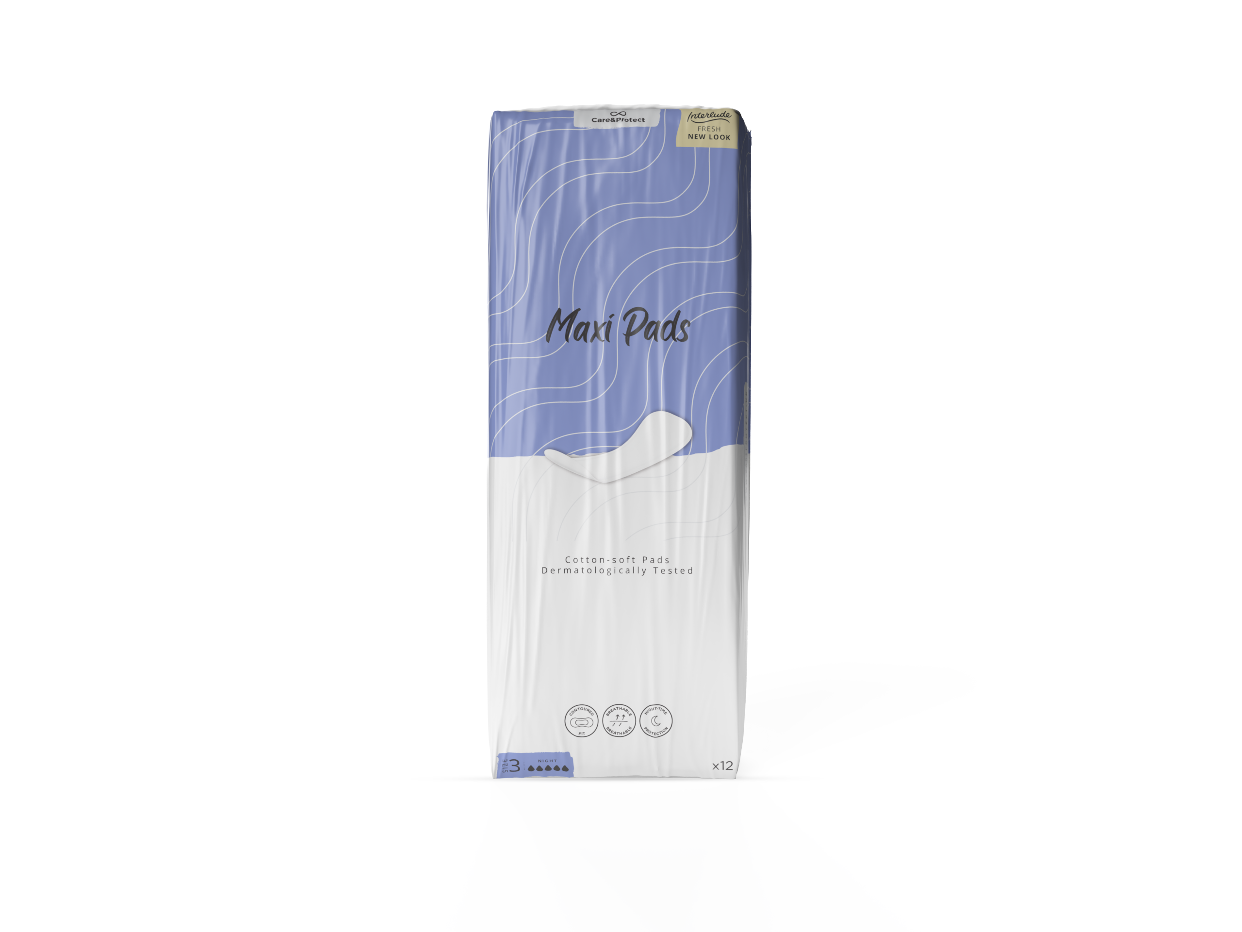 Maxi Night Pads Size 3 - Pack 12
