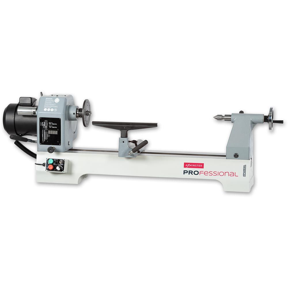  Axminster Professional AP406WL Lathe (ASR Safety)