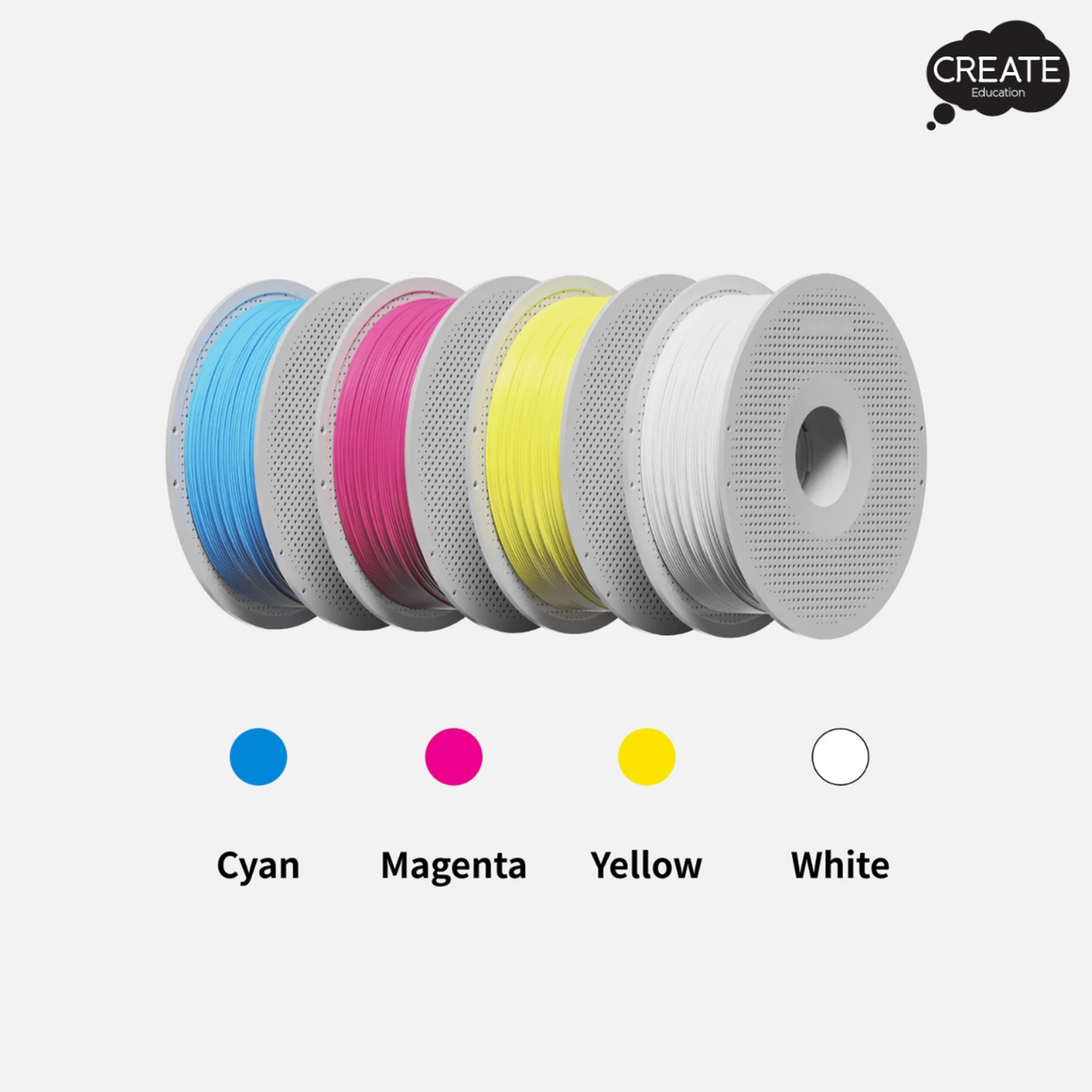Bambu PLA Basic Filament - CMYK - Spool