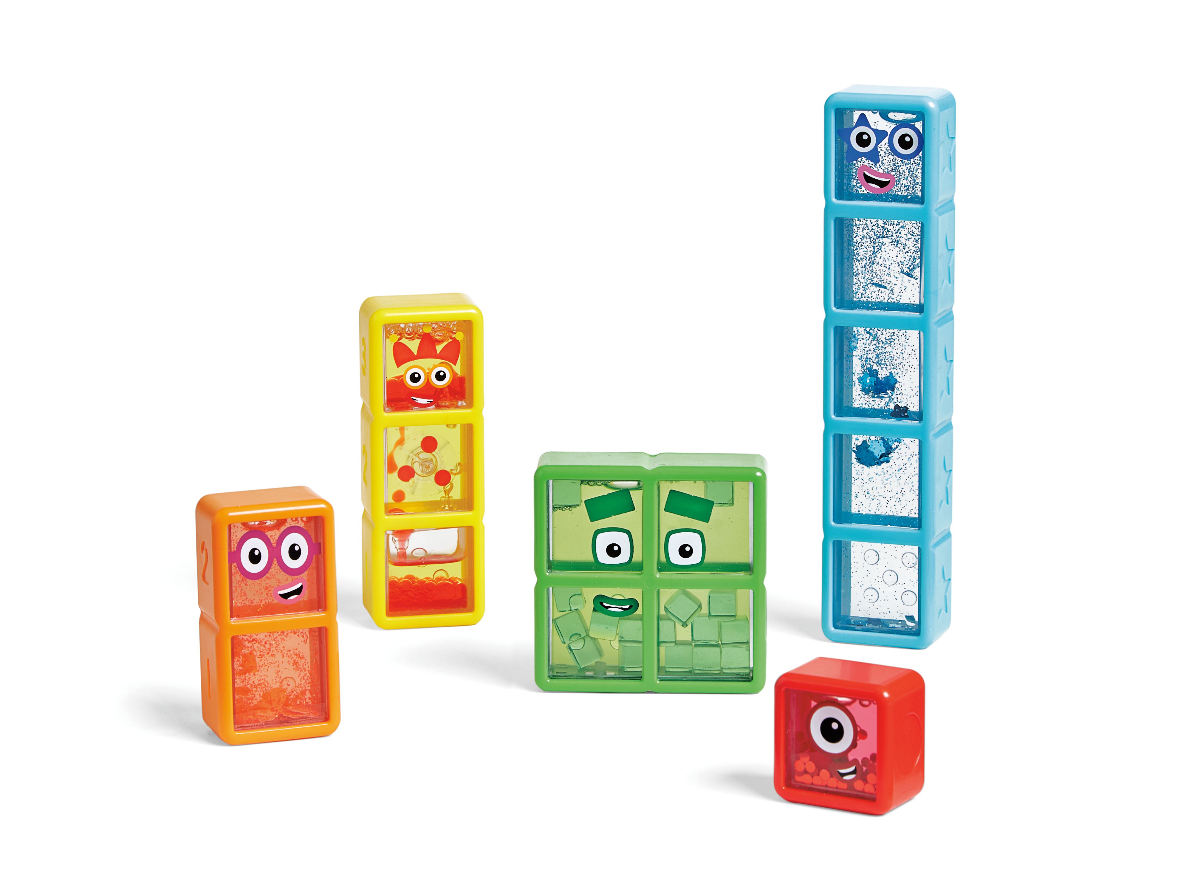 Numberblocks 1-5 Sensory Tubes