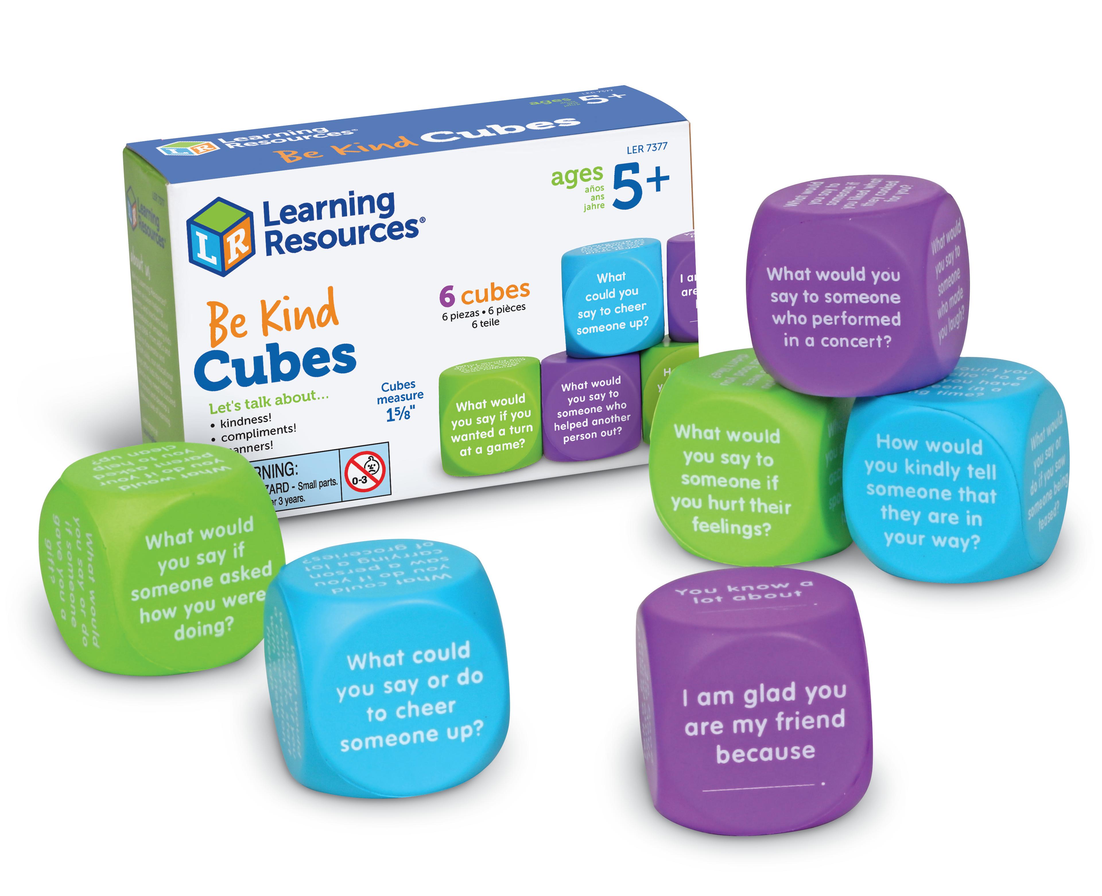 Learning Resources Be Kind Cubes