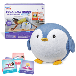 Learning Resources Yoga Ball Buddy with BubblePlush™ Penguin