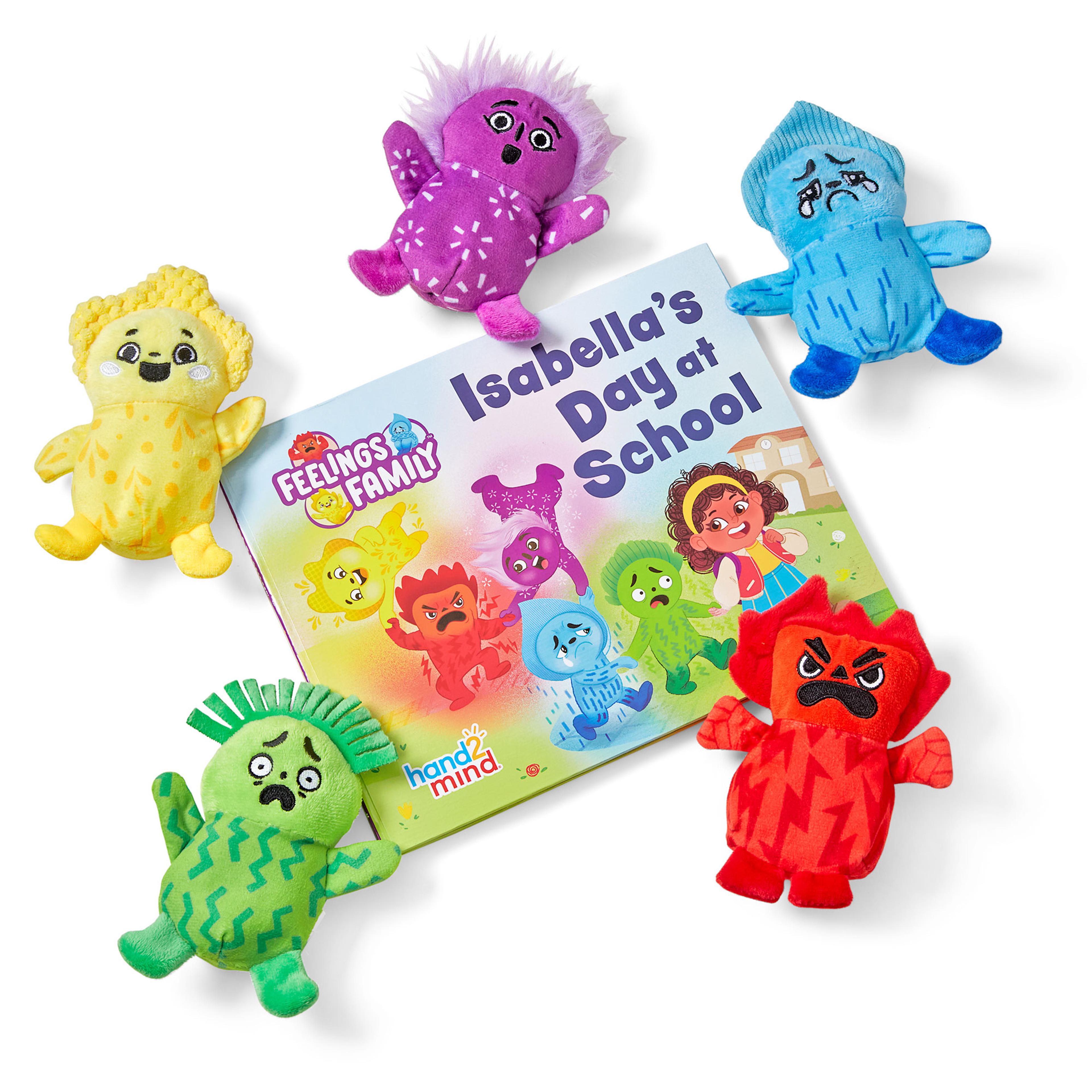Learning Resources Meet the Feelings Family Book & Plush Set