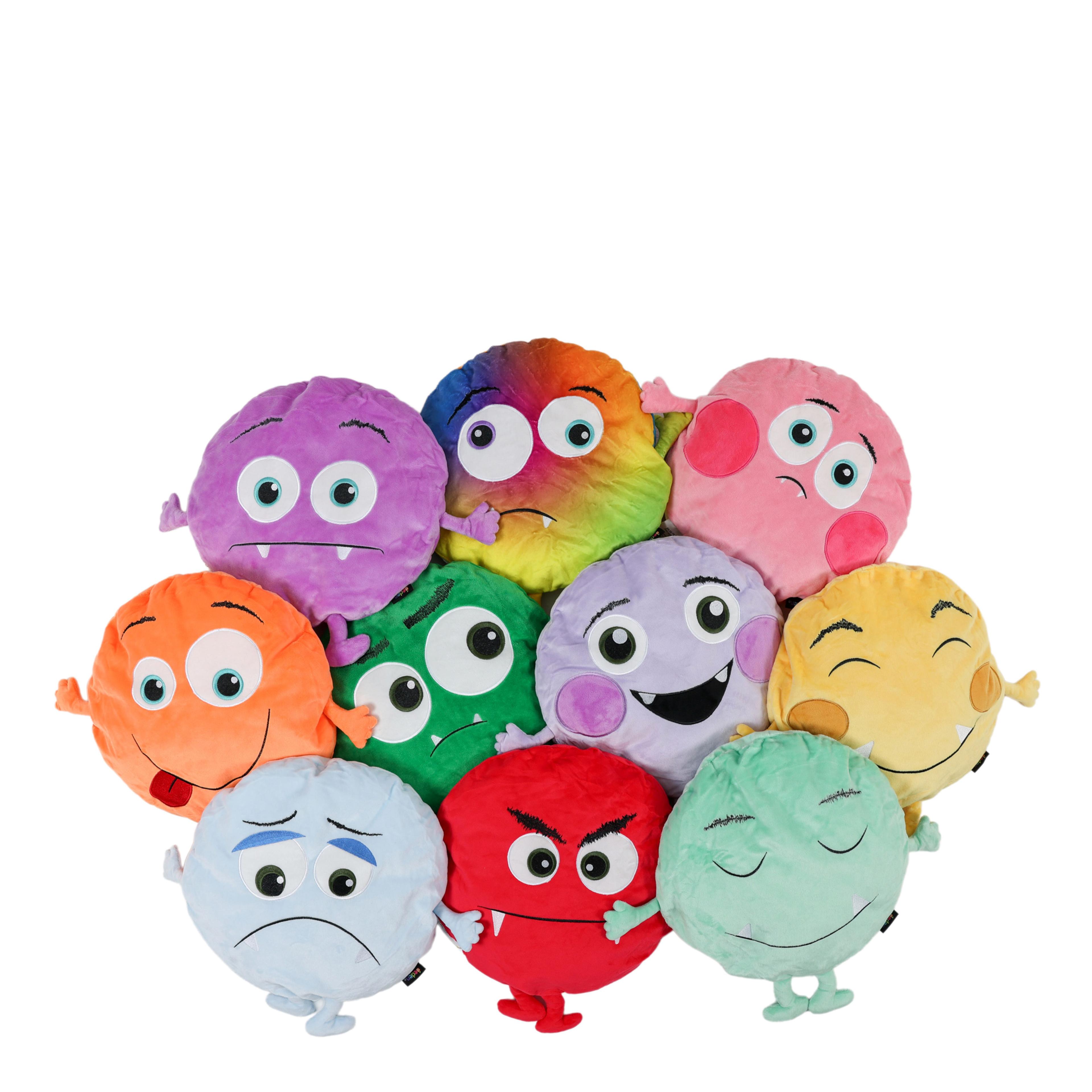 Monster Emotion Cushions - Pack of 10