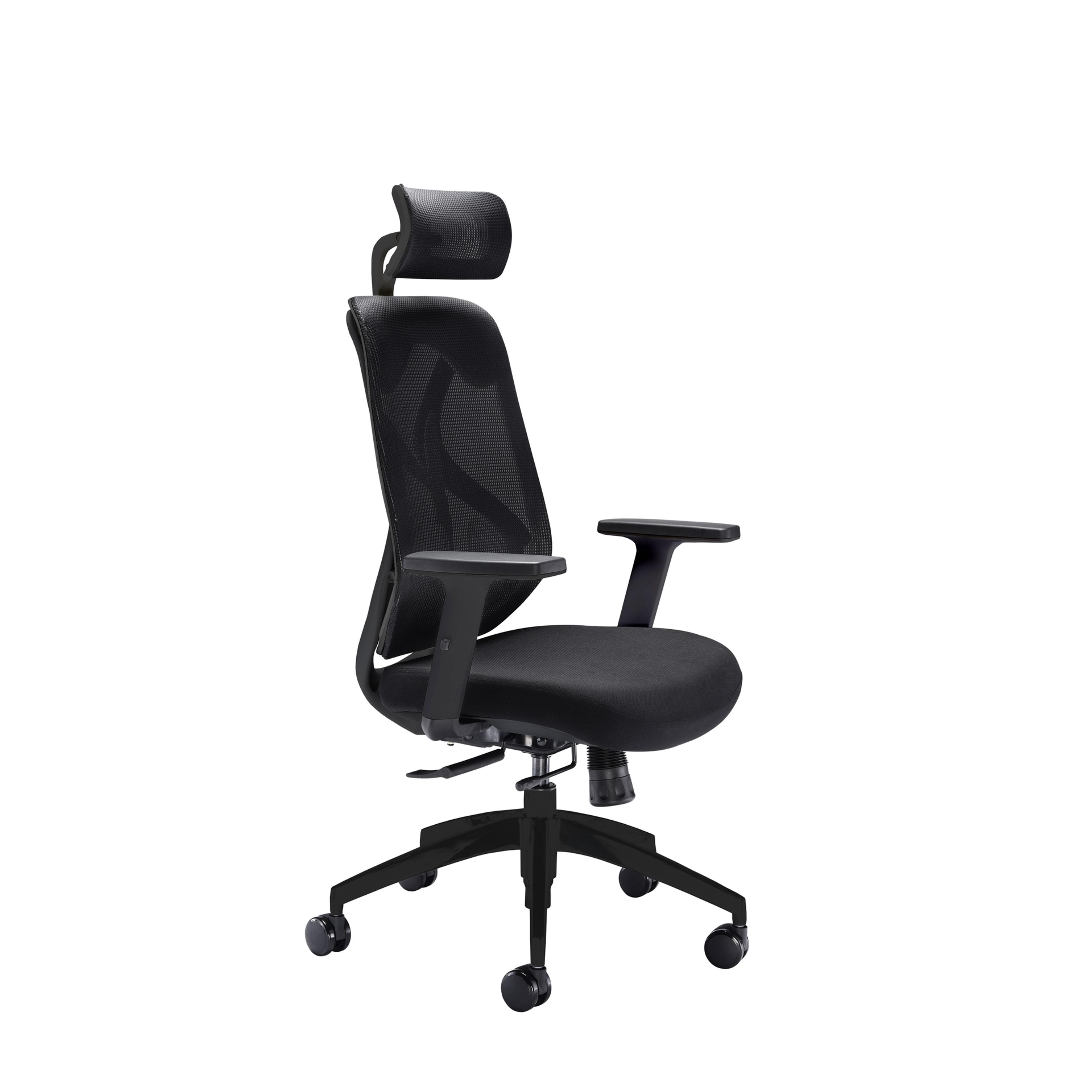 Maldini High Back Office Chair - Black