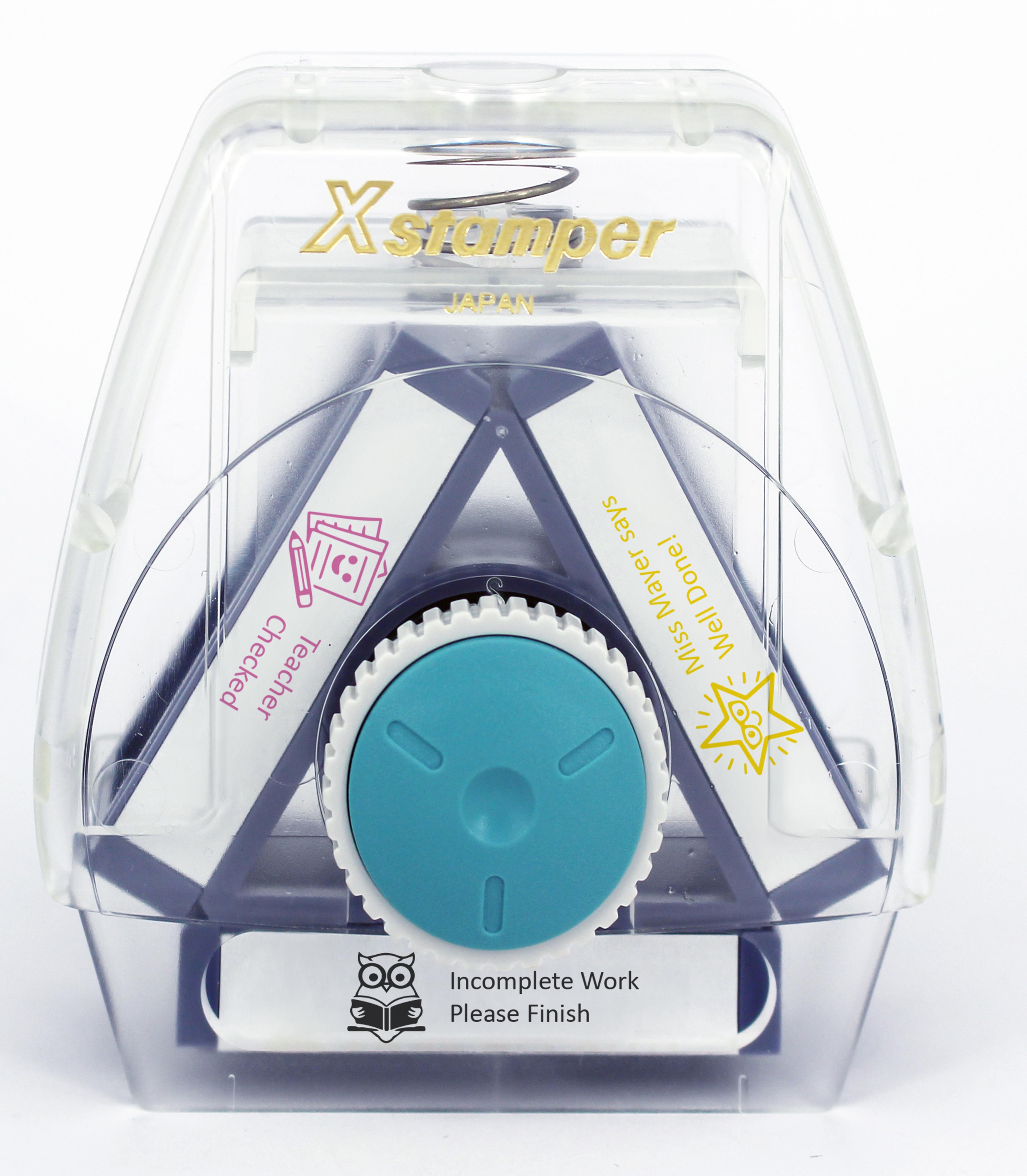 Xstamper 3 in 1 Stamp -  Custom Writer, Owl & Gold Star