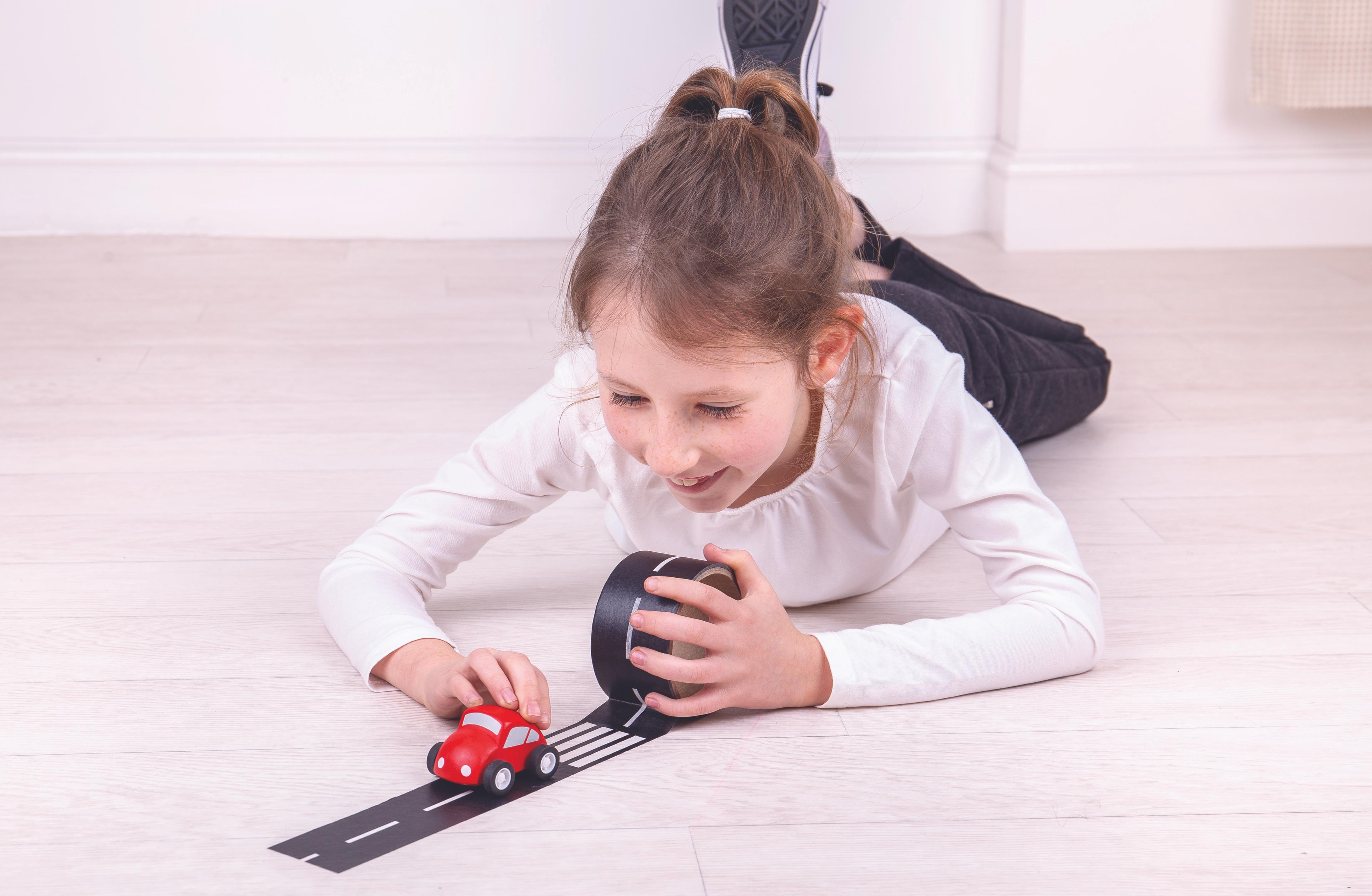 BIGJIGS Toys Roadway Tape - Pack of 3