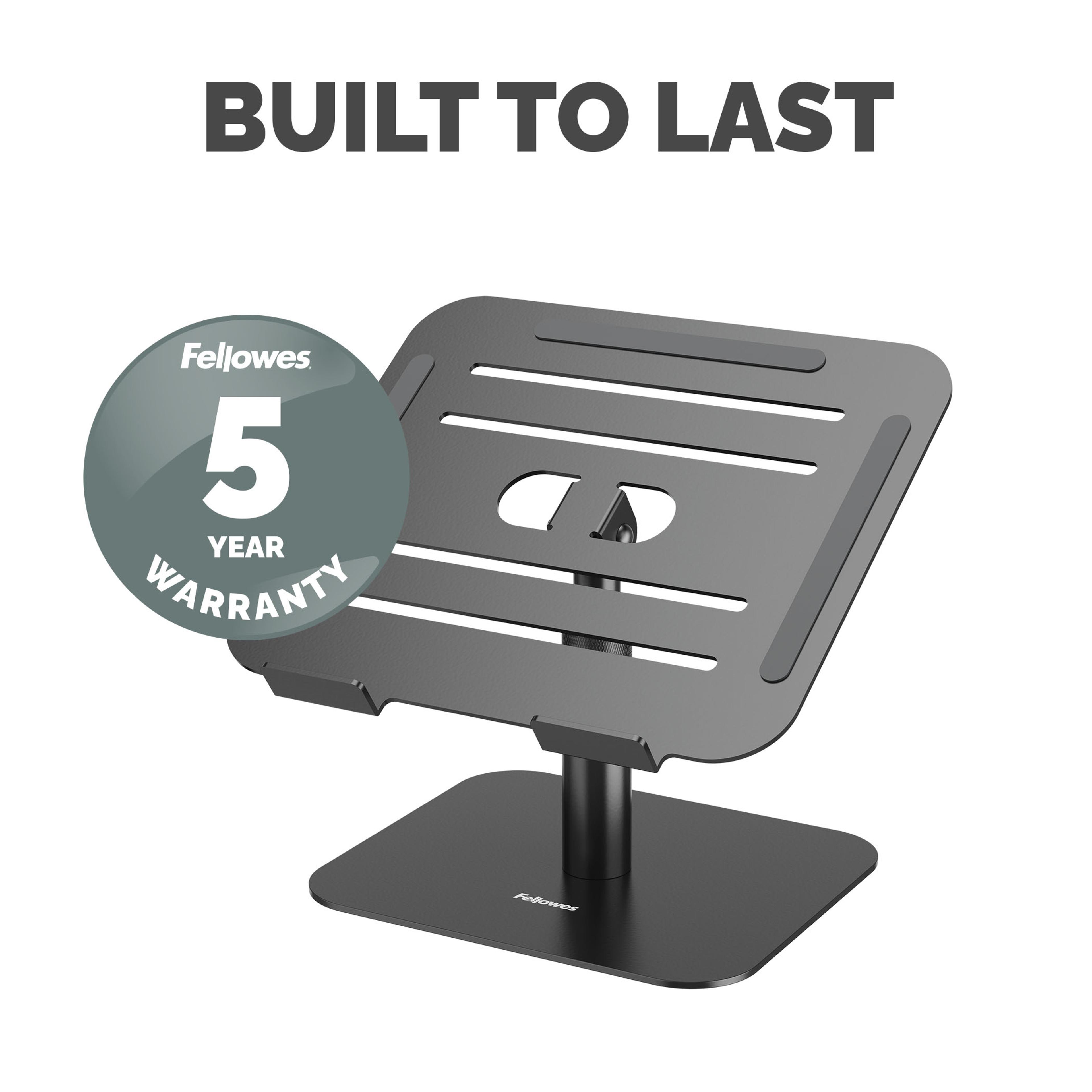 Fellowes Alumia™ Desk Laptop Stand - Black