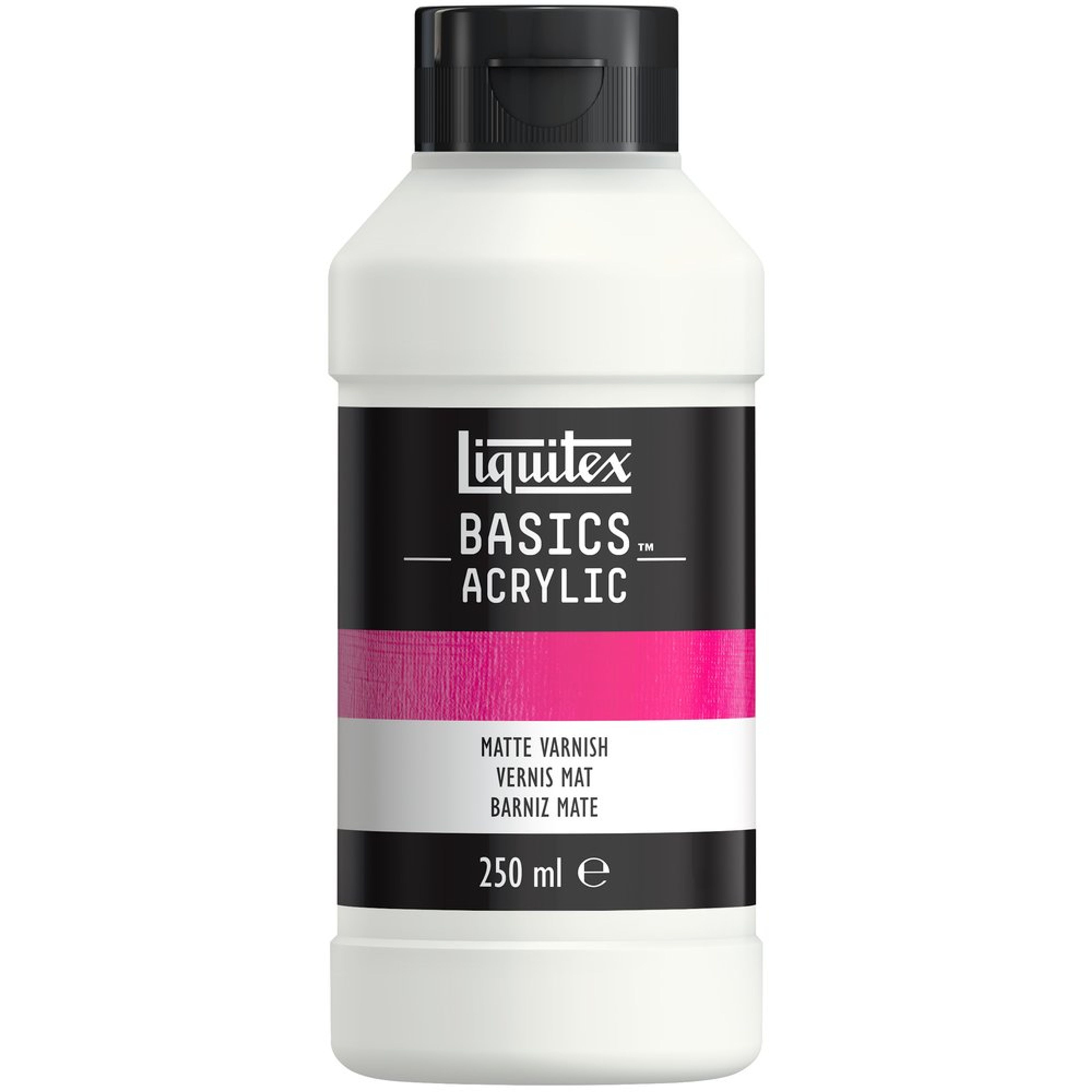 Liquitex Basics Acrylic Mediums - Matte Varnish - 250ml
