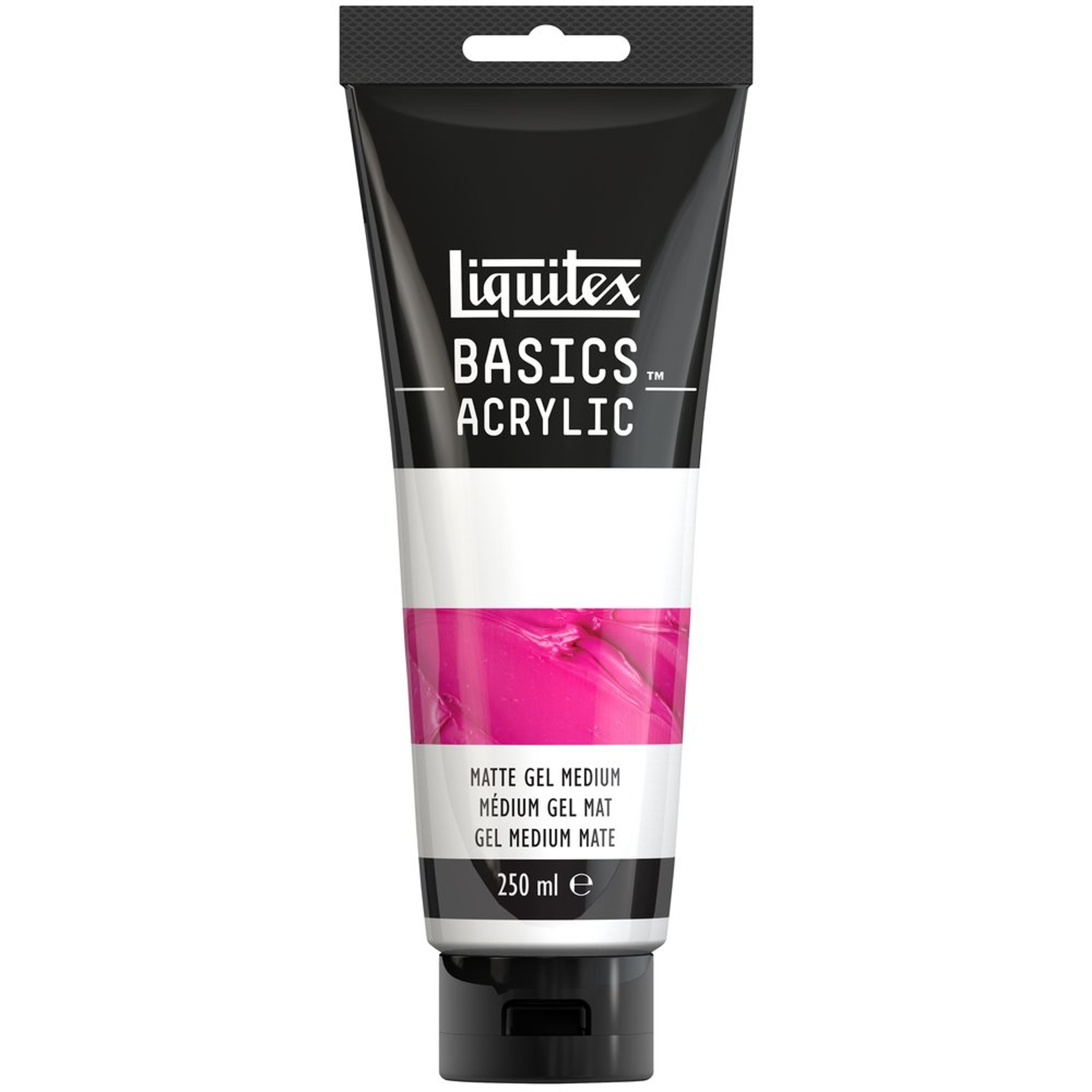 Liquitex Basics Acrylic Mediums - Matte Gel - 250ml 
