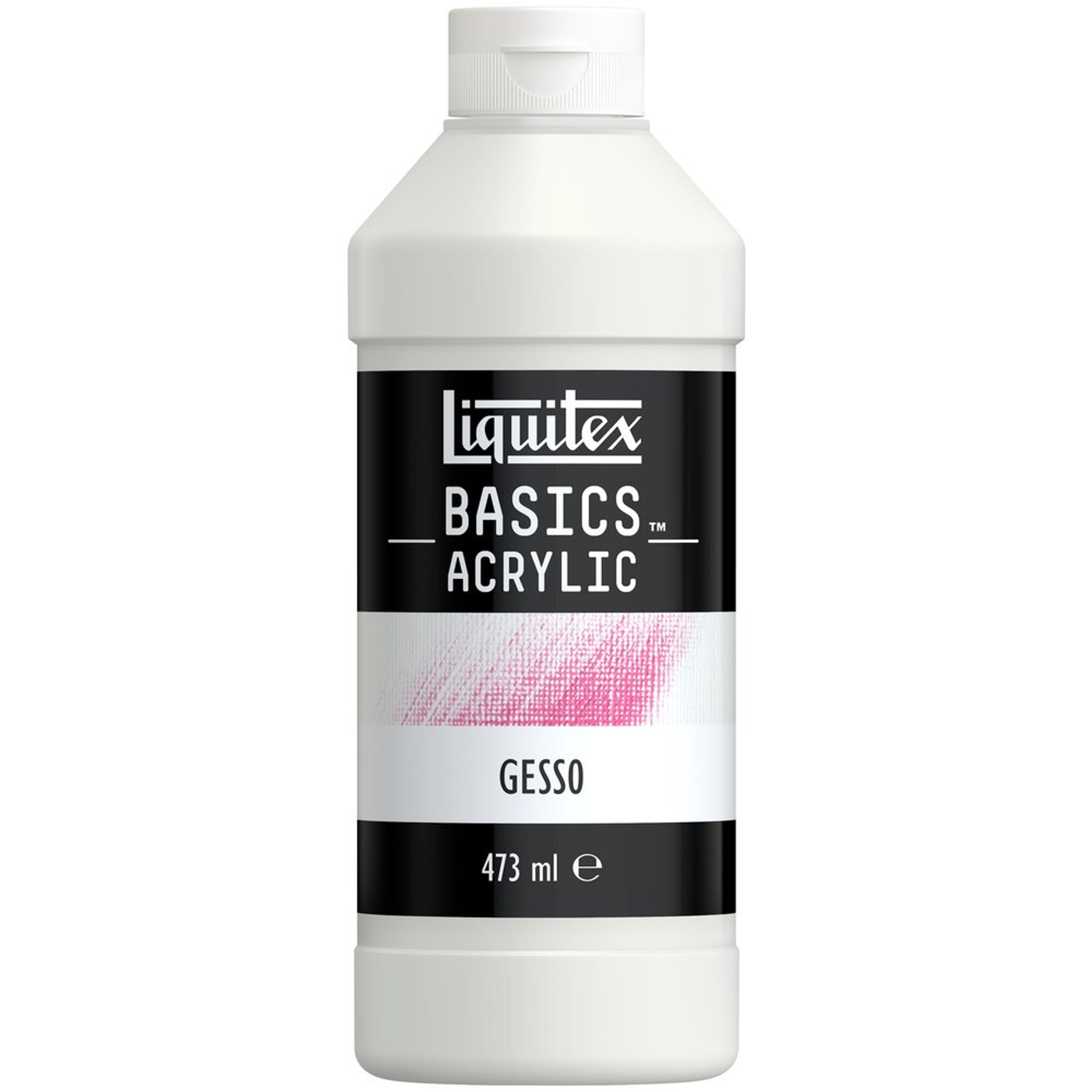 Liquitex Basics Acrylic Mediums - Gesso - 473ml