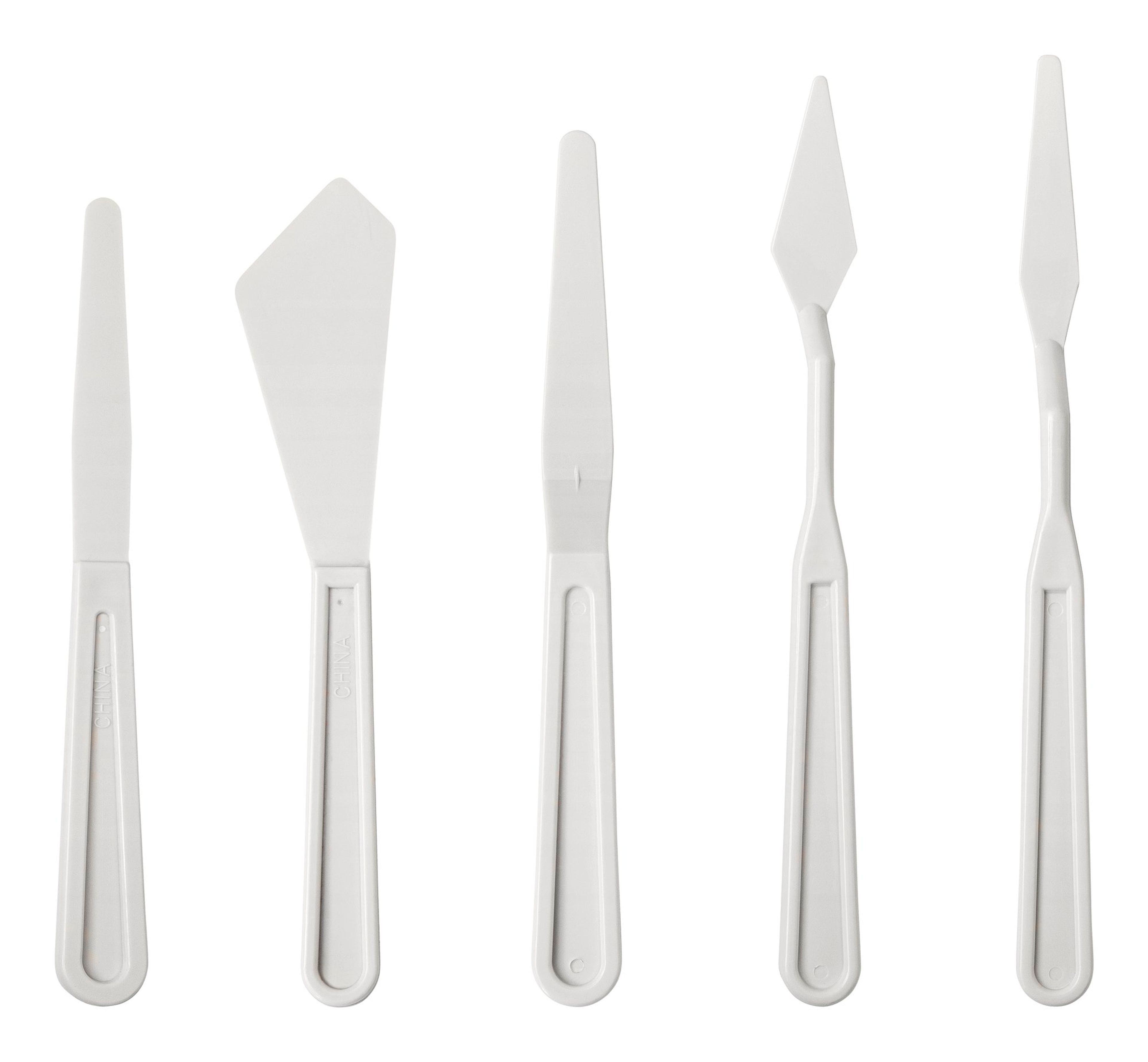 Liquitex Basics Plastic Pallete Knives - Pack of 5