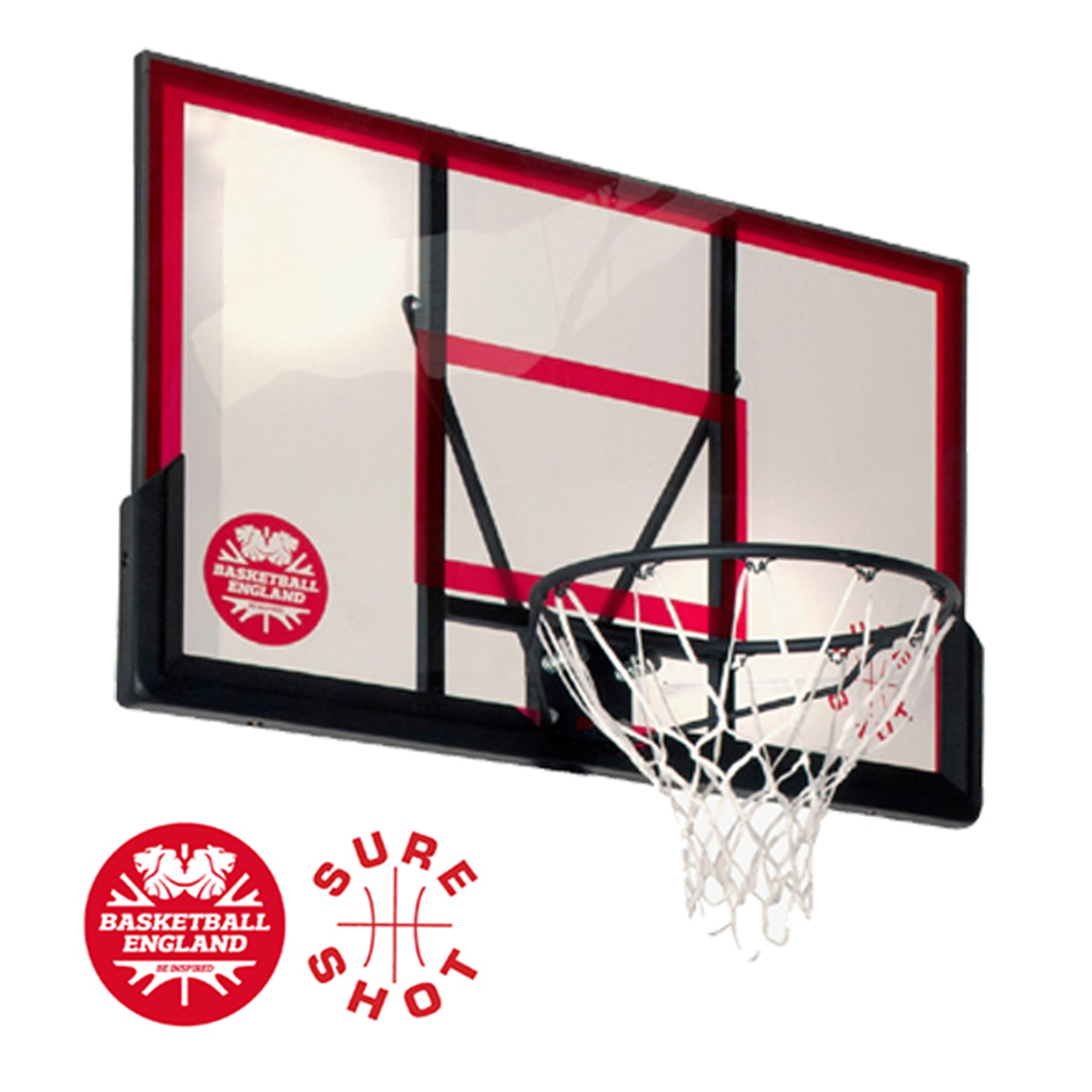 Sure Shot Bsktball Acrylic Bboard n Ring