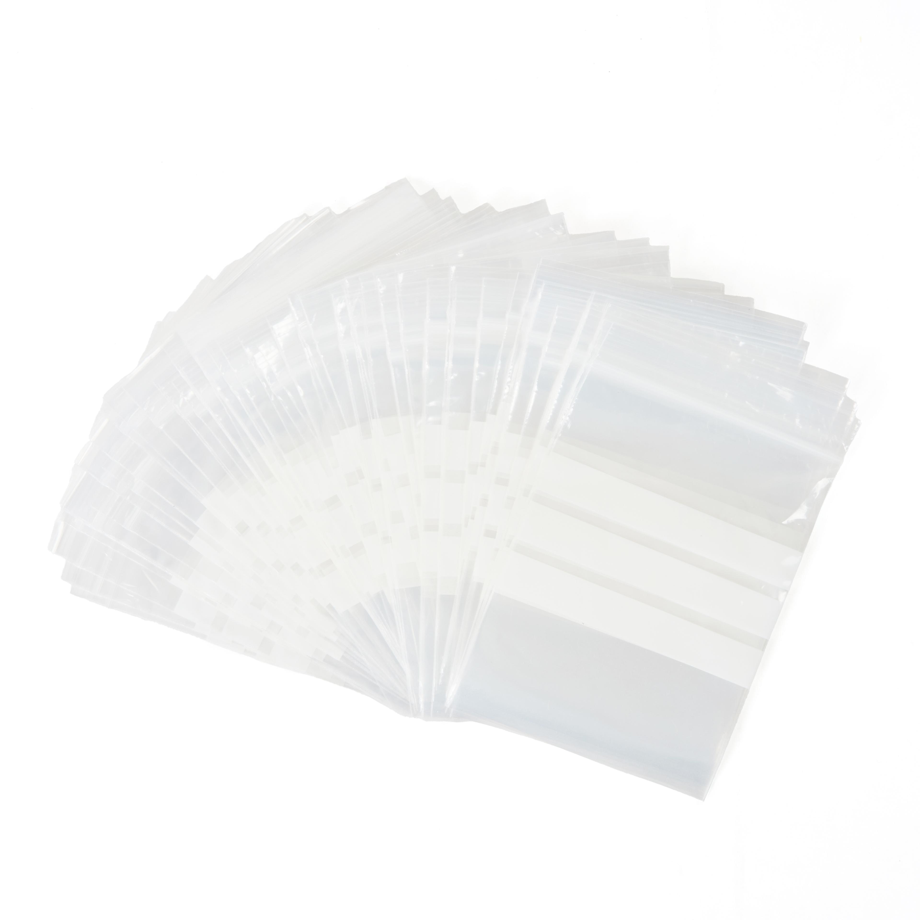 Resealable Write-on Bags - 140x100mm - Pack of 1000