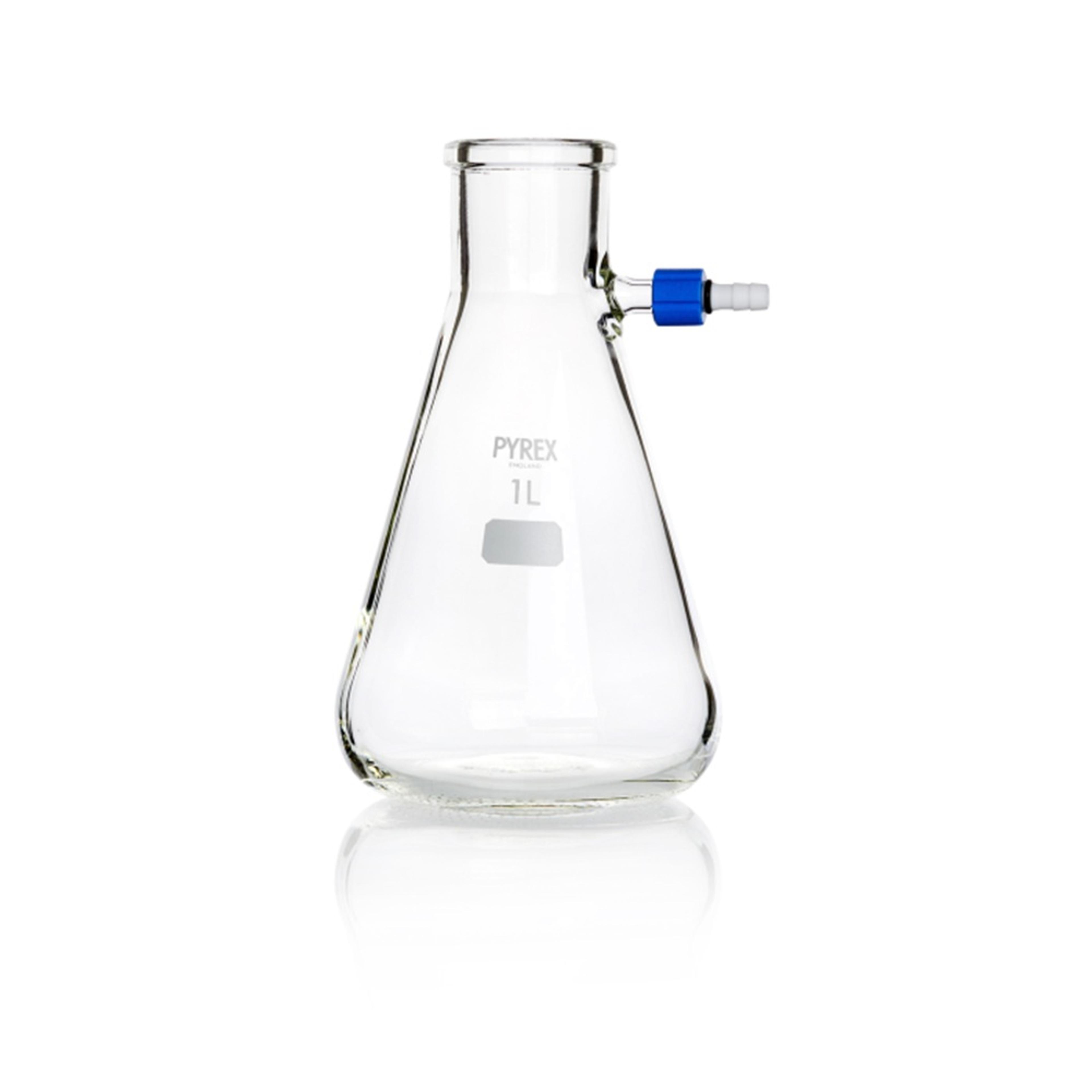 Pyrex Buchner Flask Filter with Screw Thread Connector - 500ml - Pack of 10