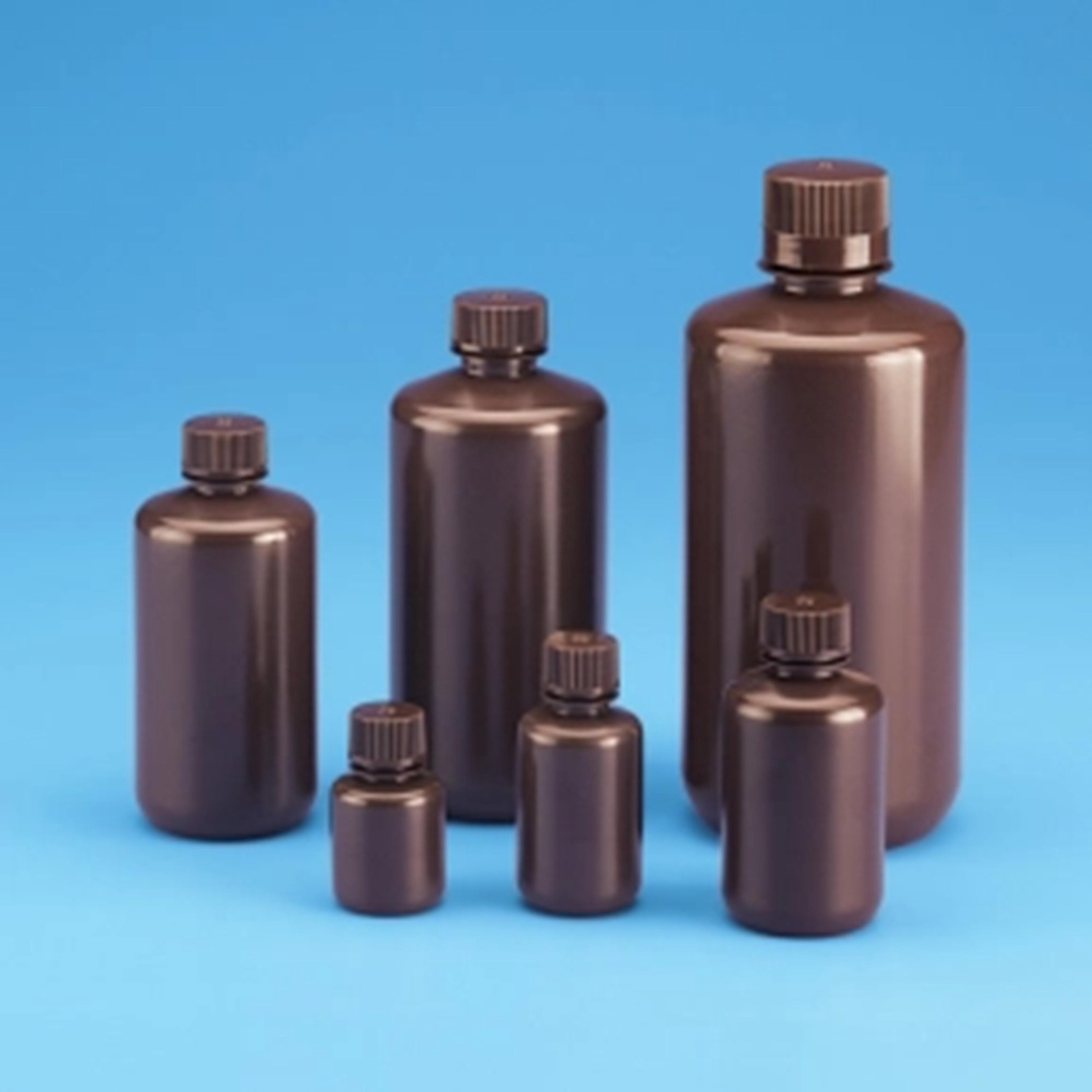 HDPE Bottle - Narrow Neck - Amber - 30ml - Pack of 10