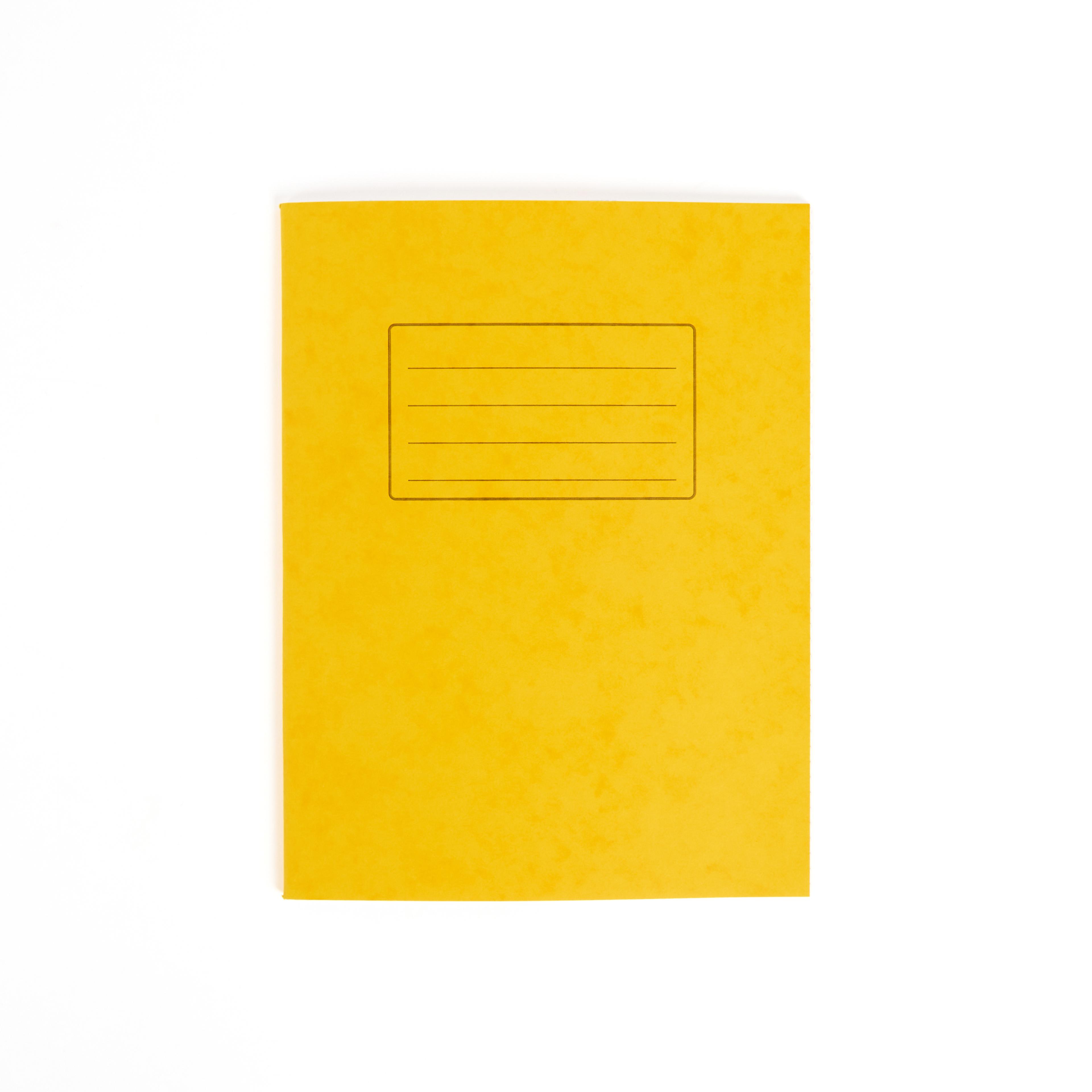 Classmates - 229x178mm 8mm With Margin - 96 Pages - Yellow cover - Pack of 50
