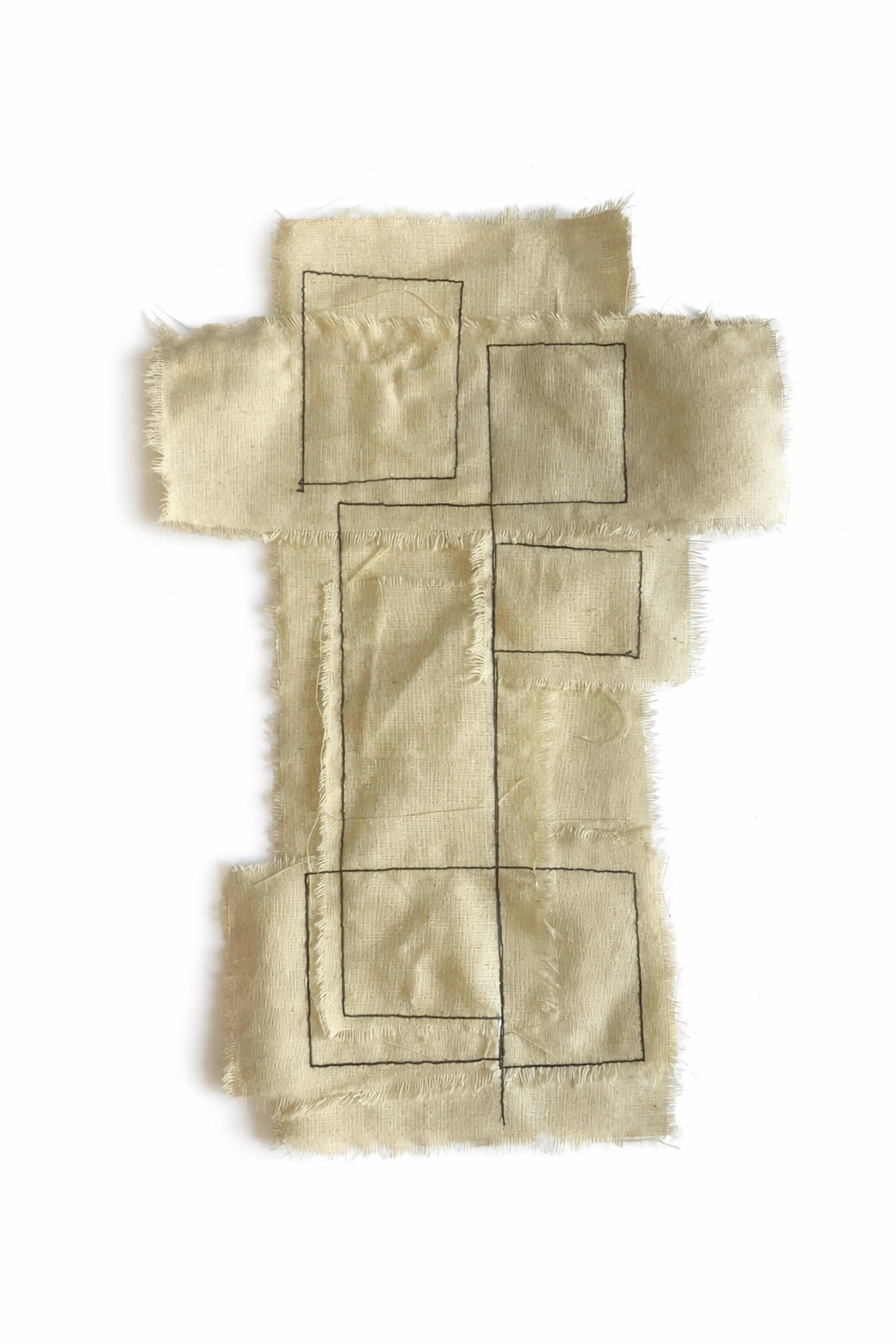 Calico Pieces - Unbleached - A4 - Pack of 30