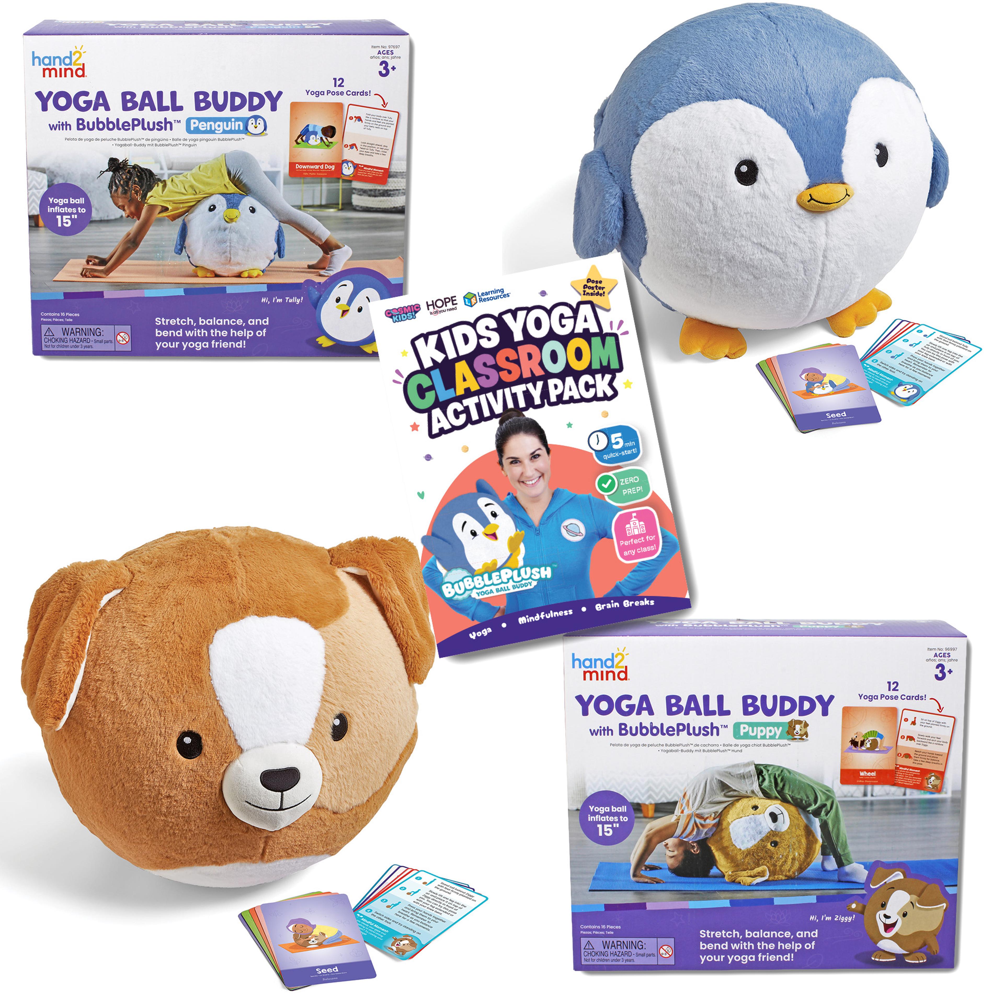 Learning Resources Yoga Buddies Bundle - Pack of 10