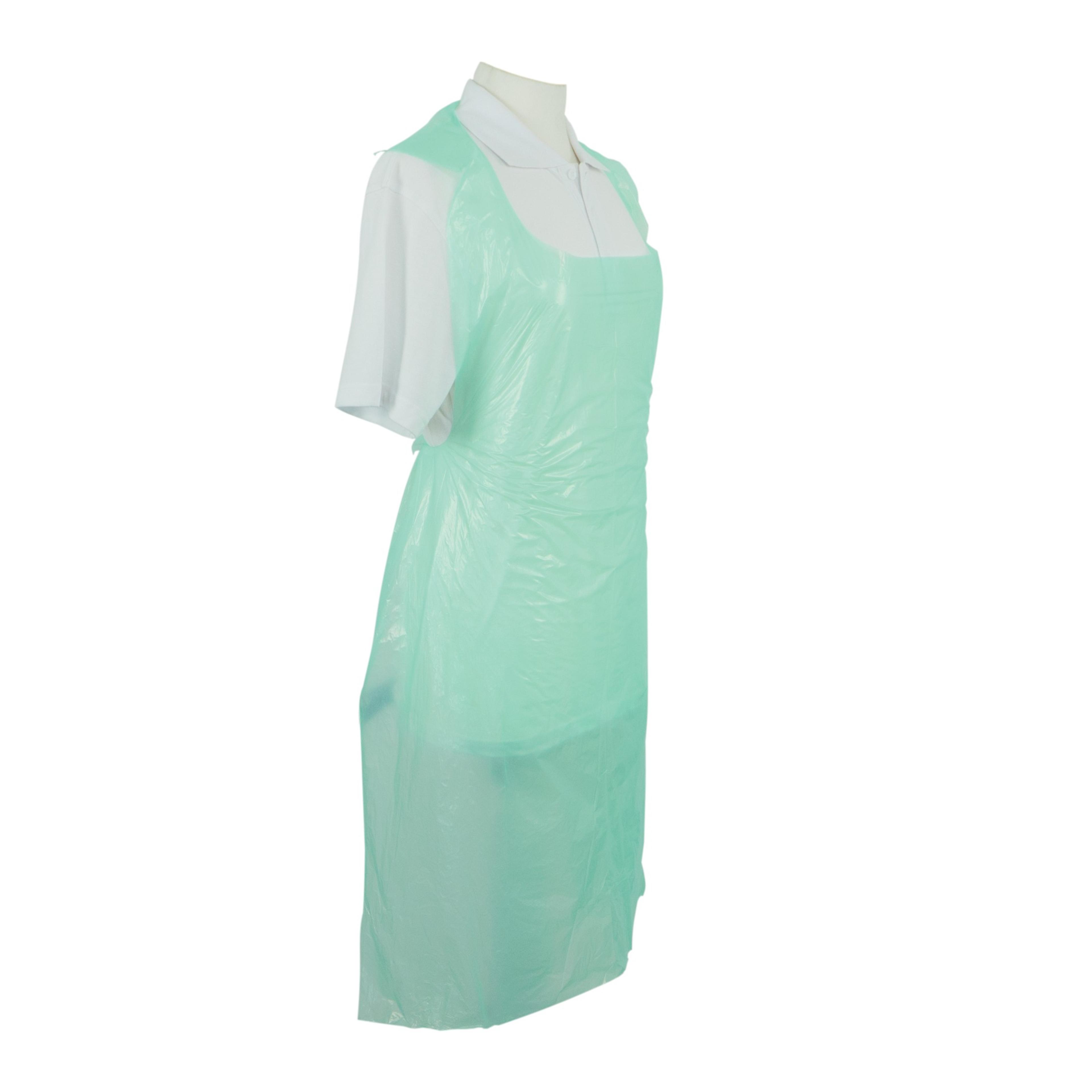 Polyco Green Disposable Apron No Pocket - One Size - Pack of 200
