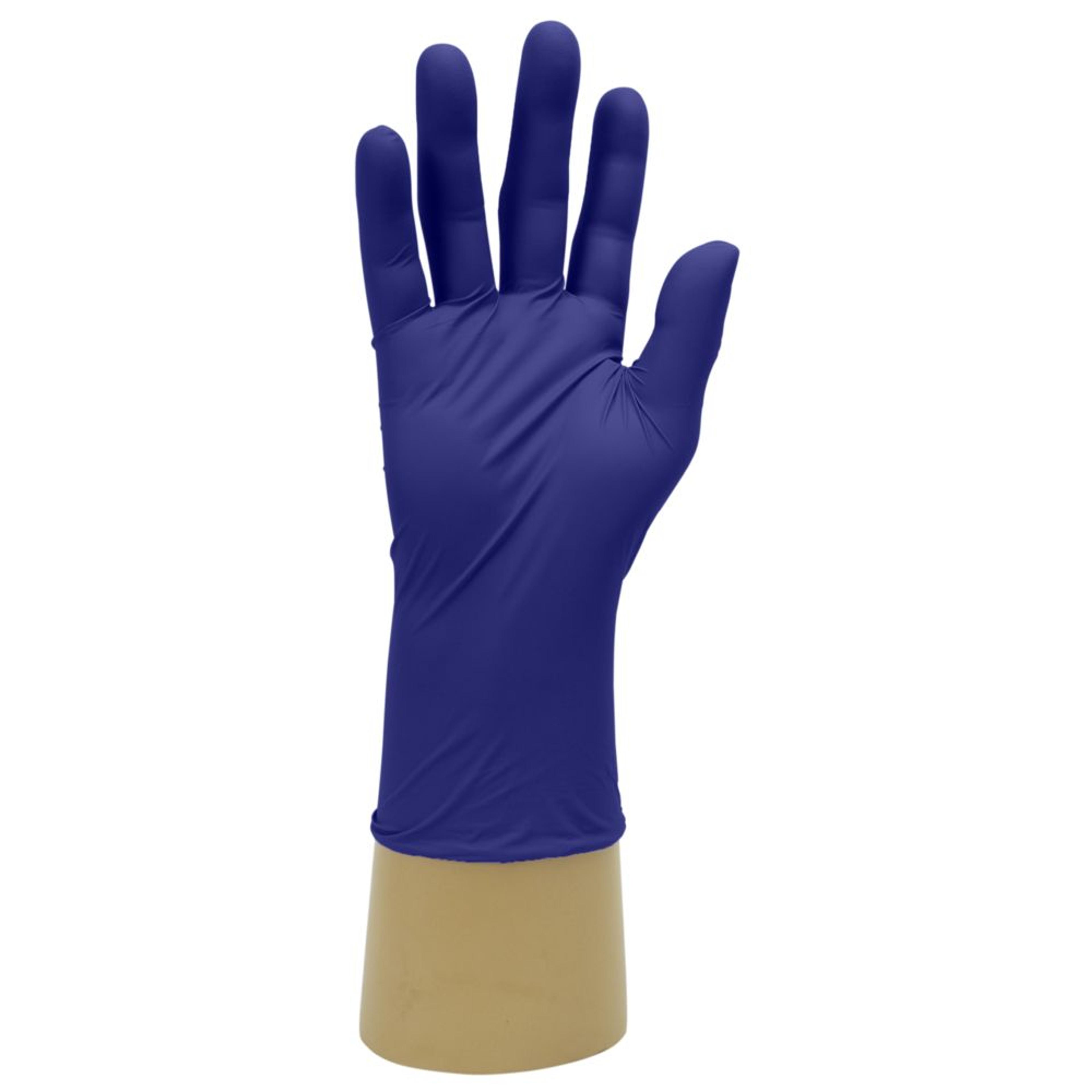 Polyco Large Blue Powder Free Nitrile Disposable Gloves - Pack of 200
