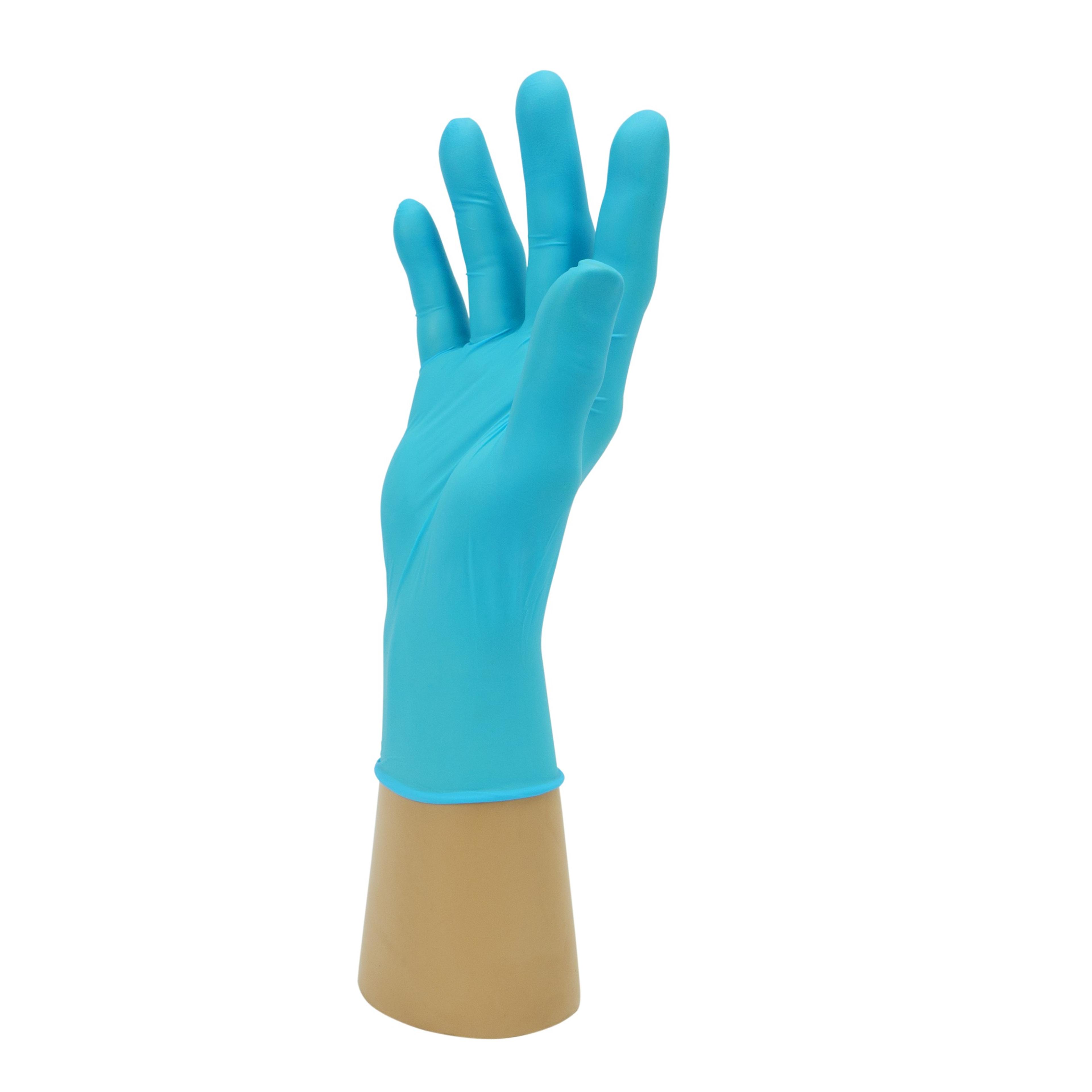 Polyco Small Blue Powder Free Hybrid Disposable Gloves - Pack of 100