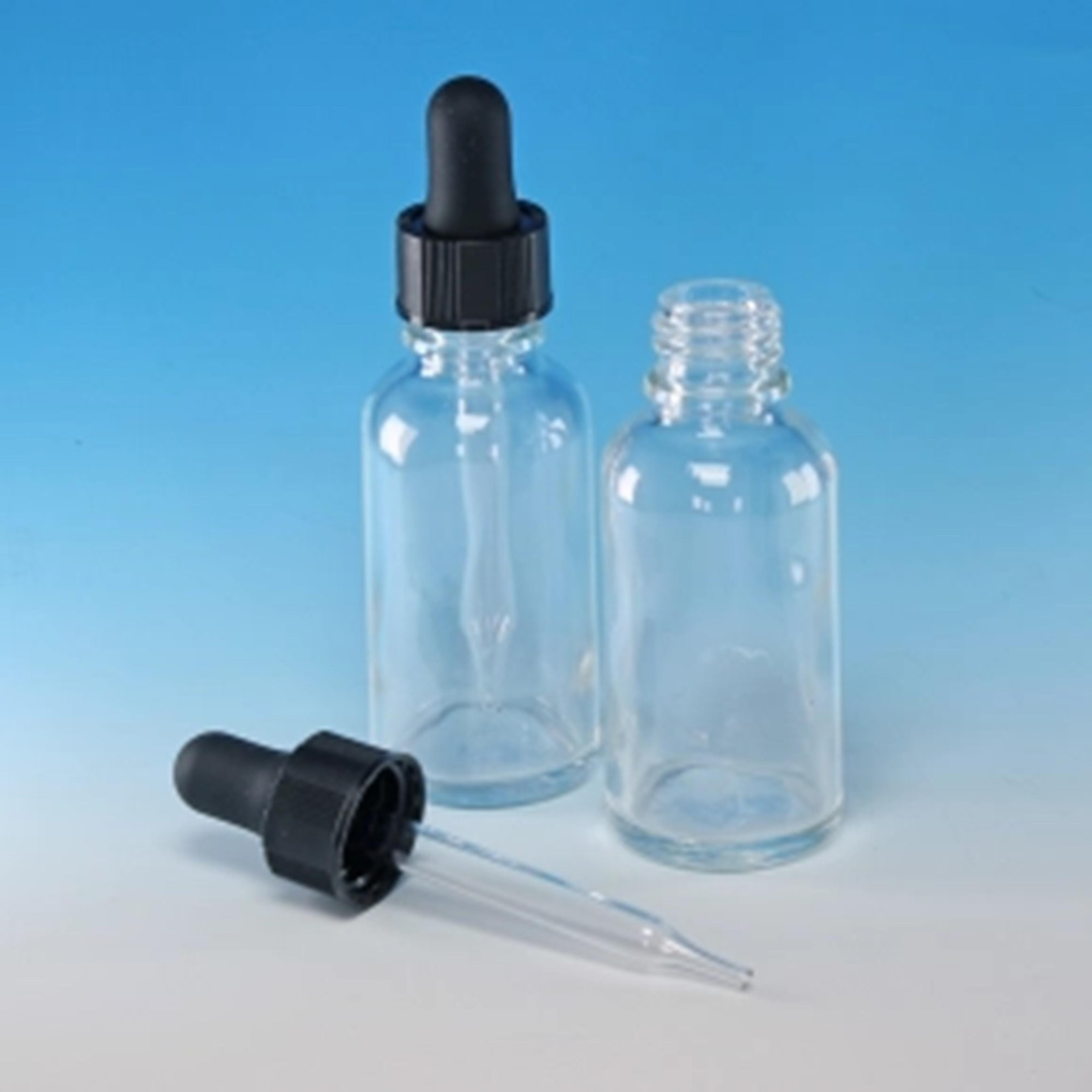 Findel Everyday Glass Dropping Bottles - 30ml - Pack of 10