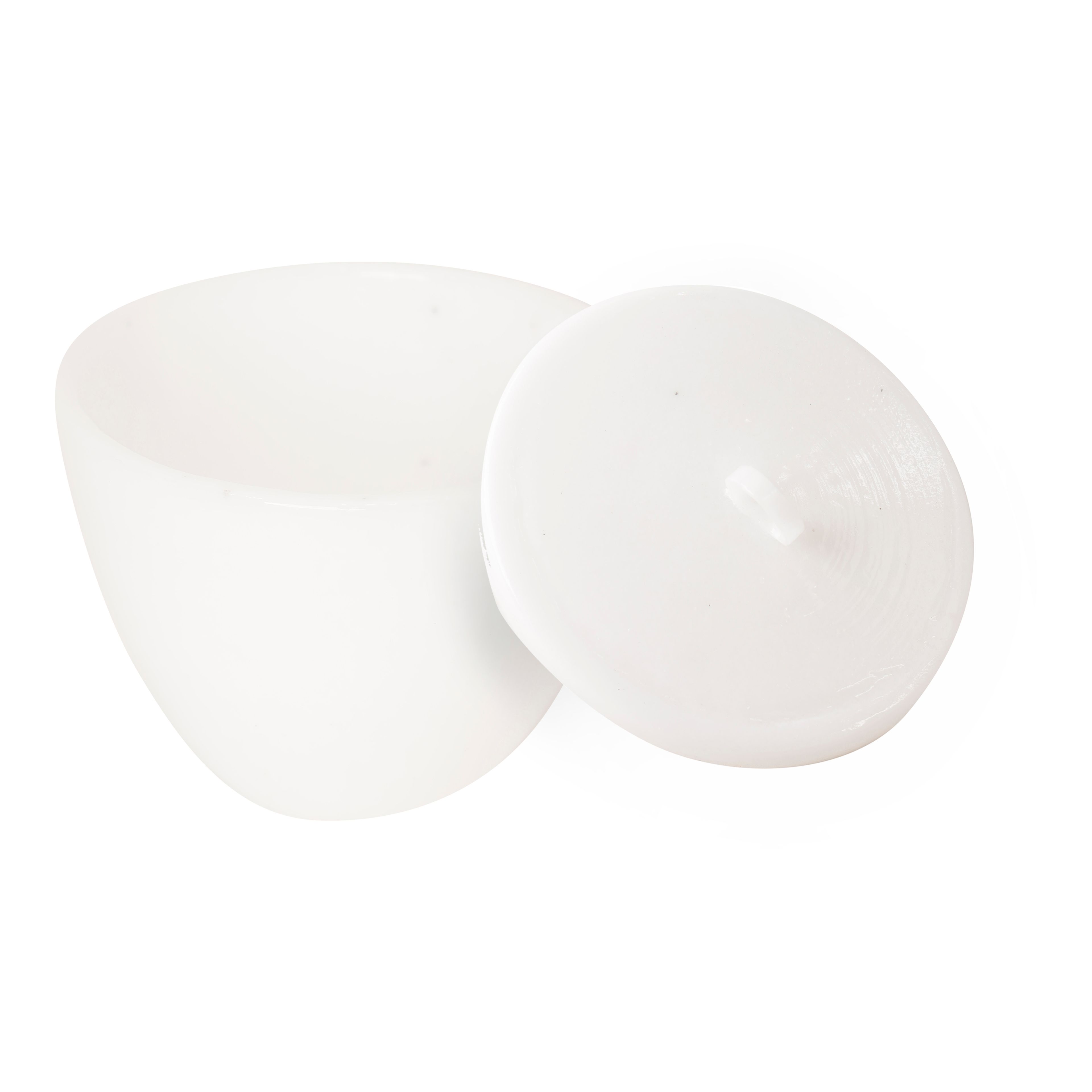 Silica Crucible with Lid - Low Form - 50ml