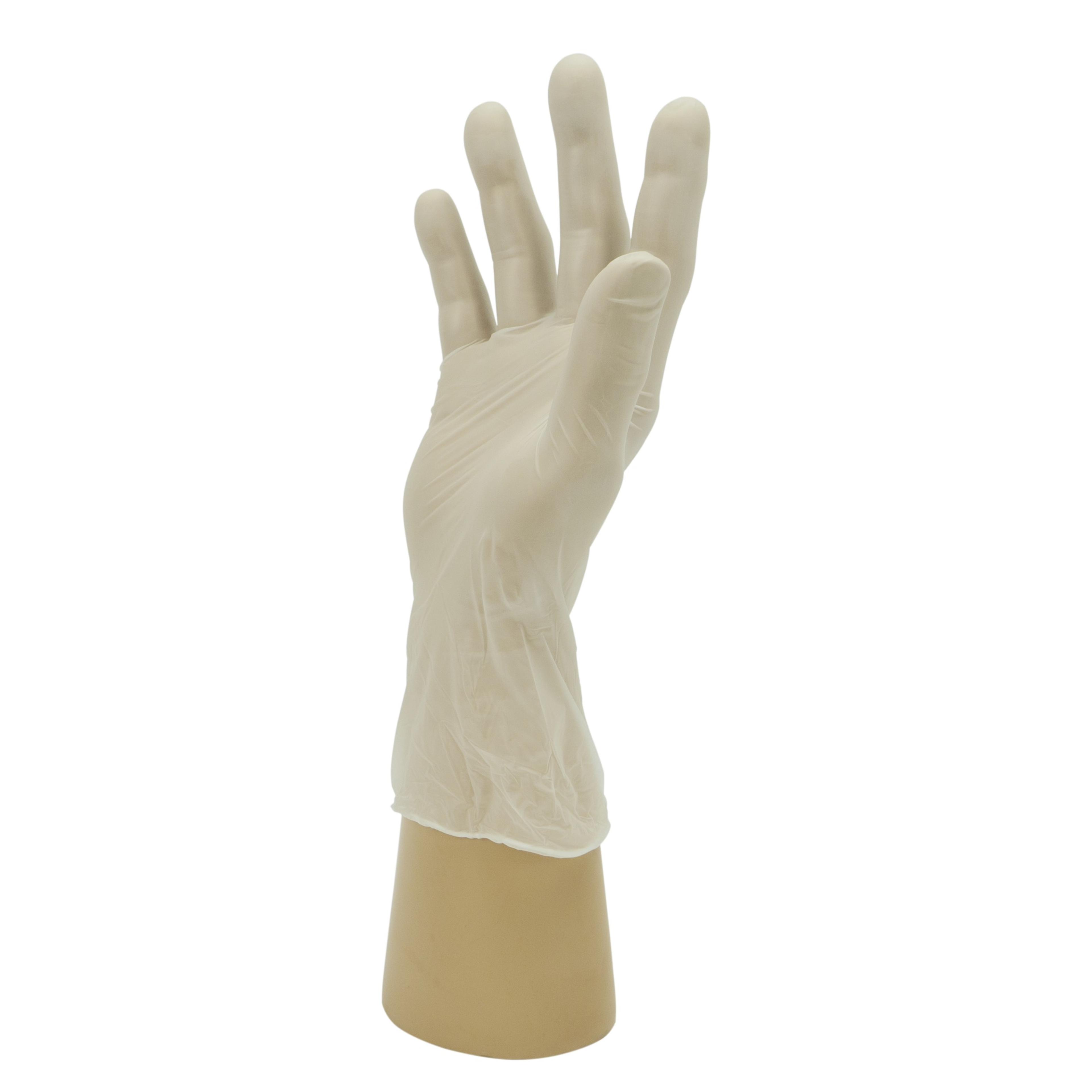 Polyco Clear Powder Free PVC Disposable Gloves - XL - Pack of 100