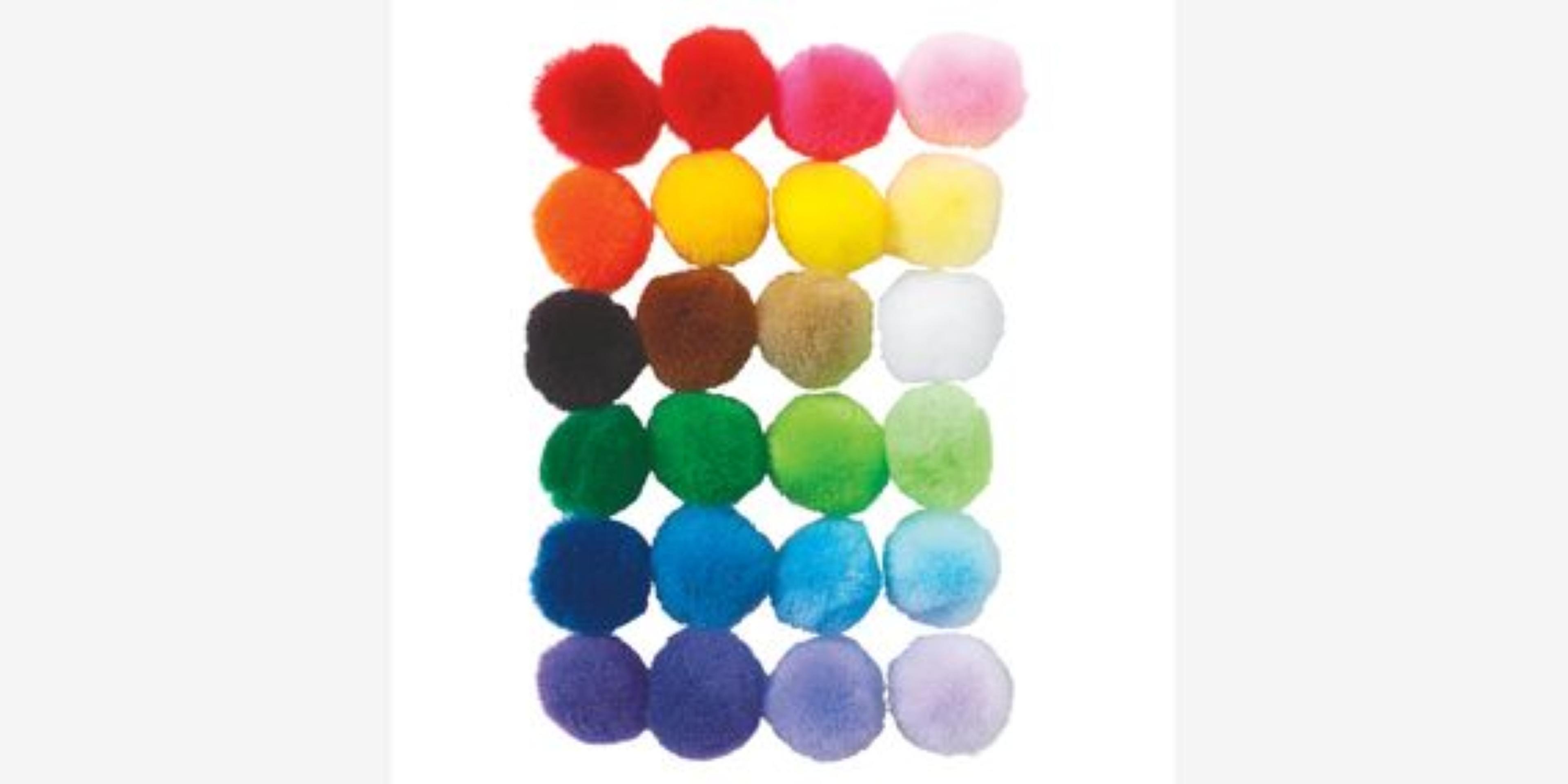 Pom-Poms - Set of 6