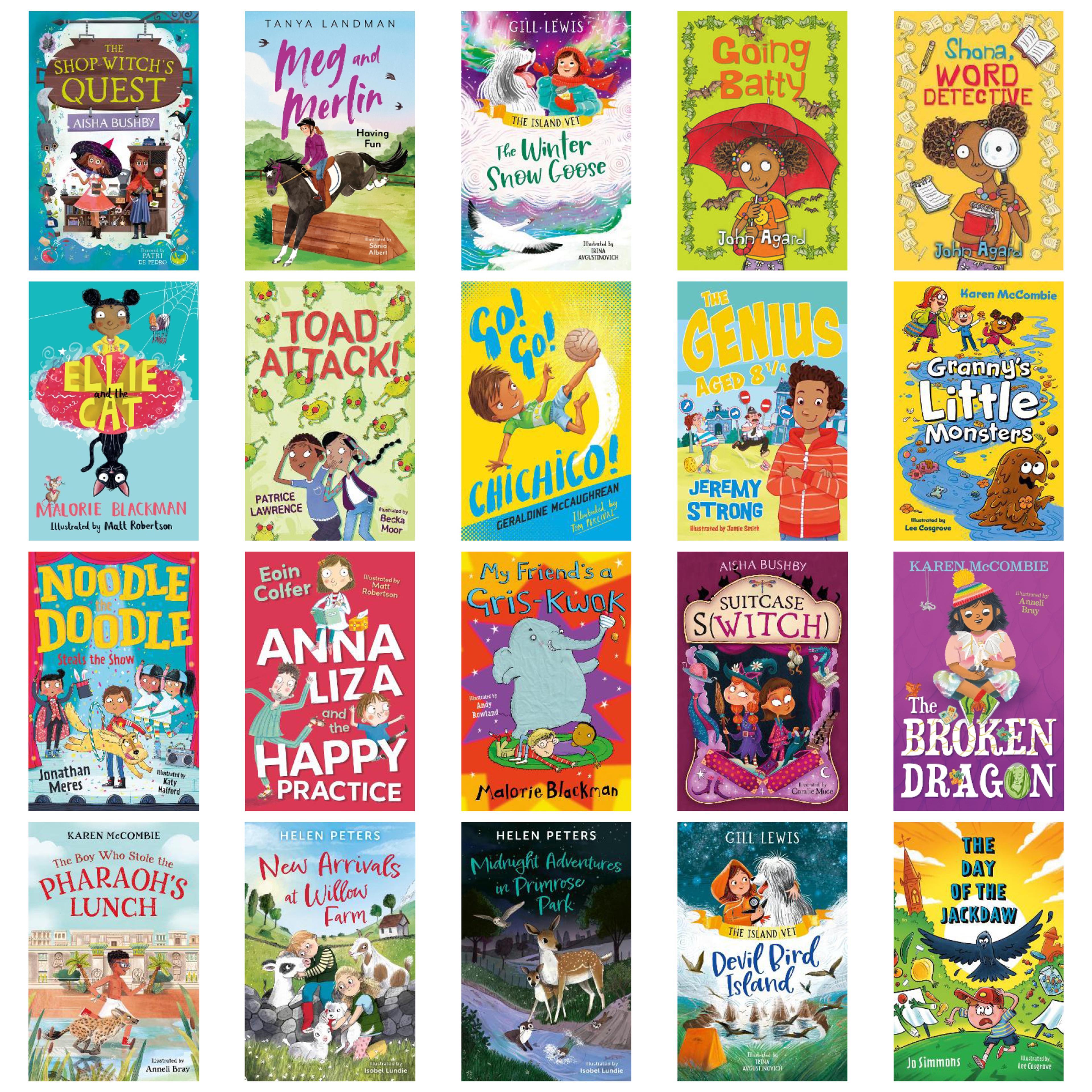 Dyslexia Friendly Books for Lower KS2 - Pack of 20