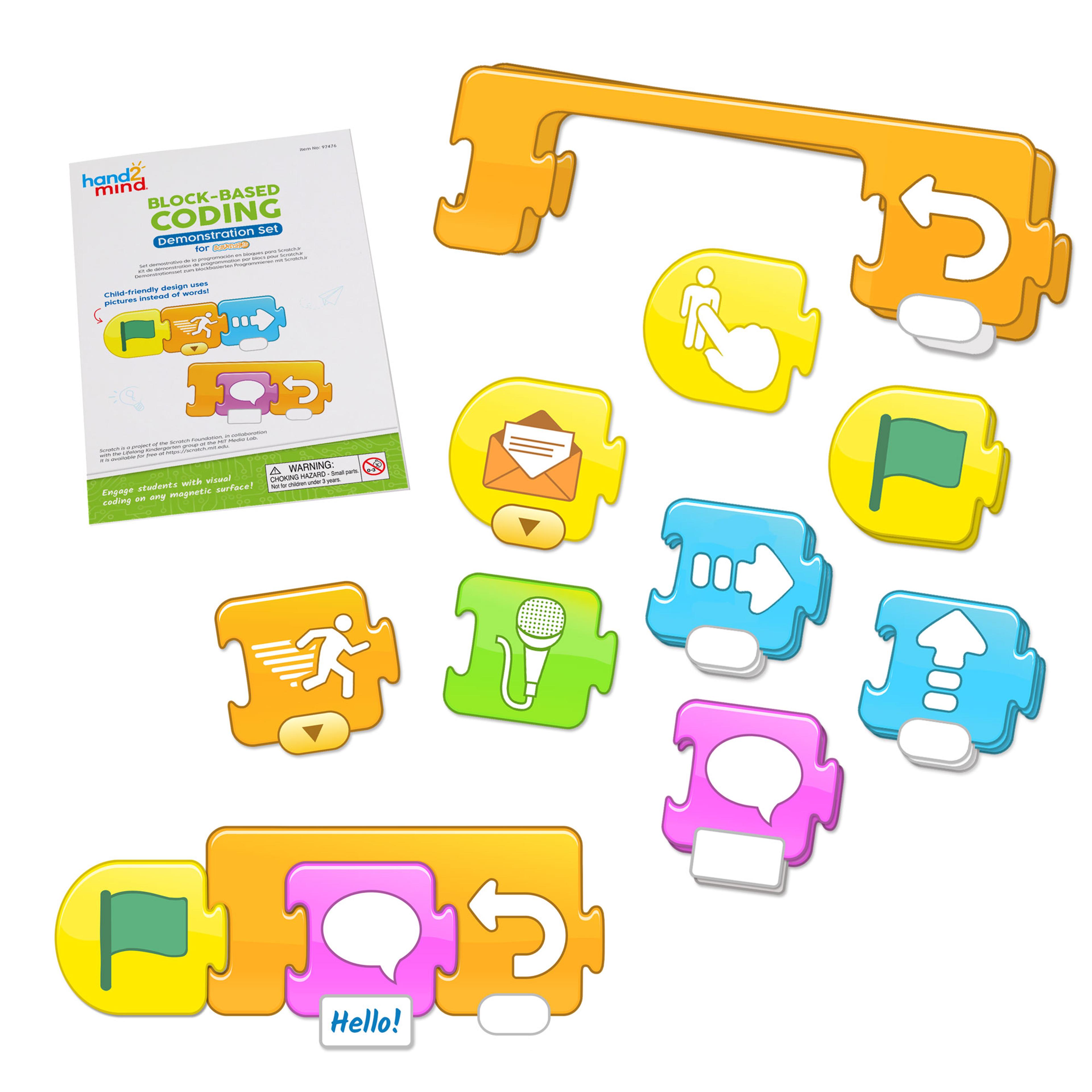 Scratch Jr Cards Magnetic Demonstration Set