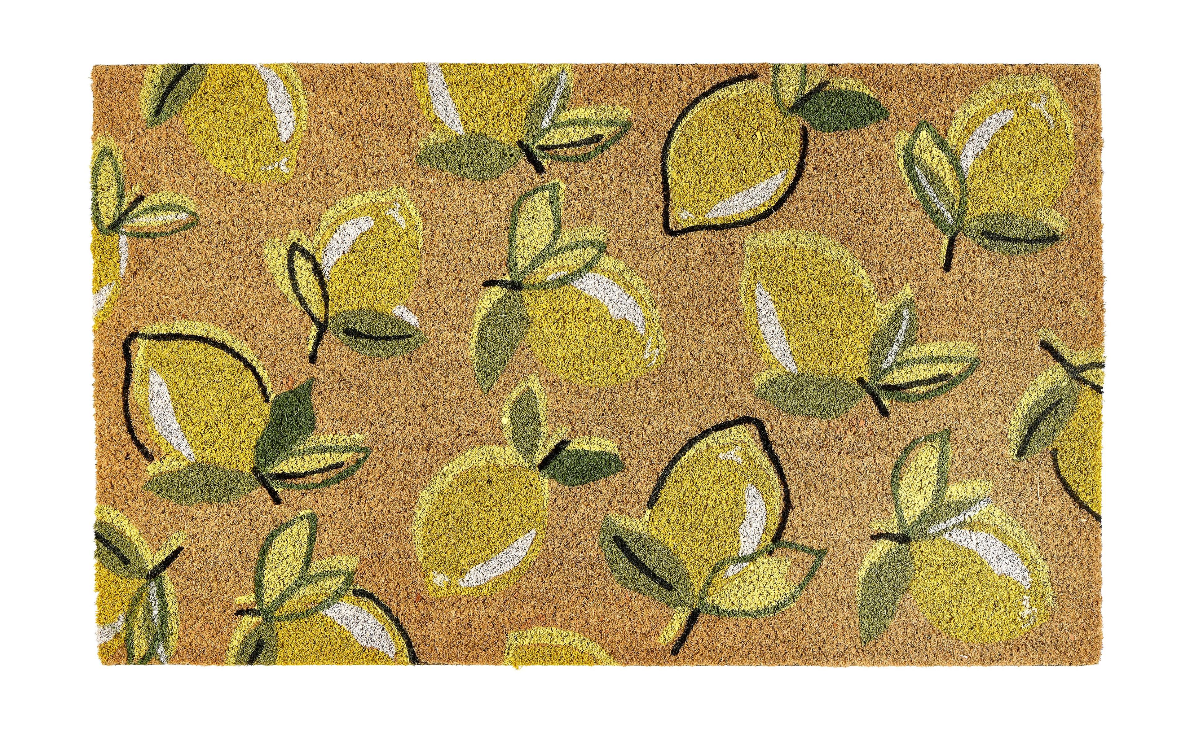 Lemon Coir Door Mat