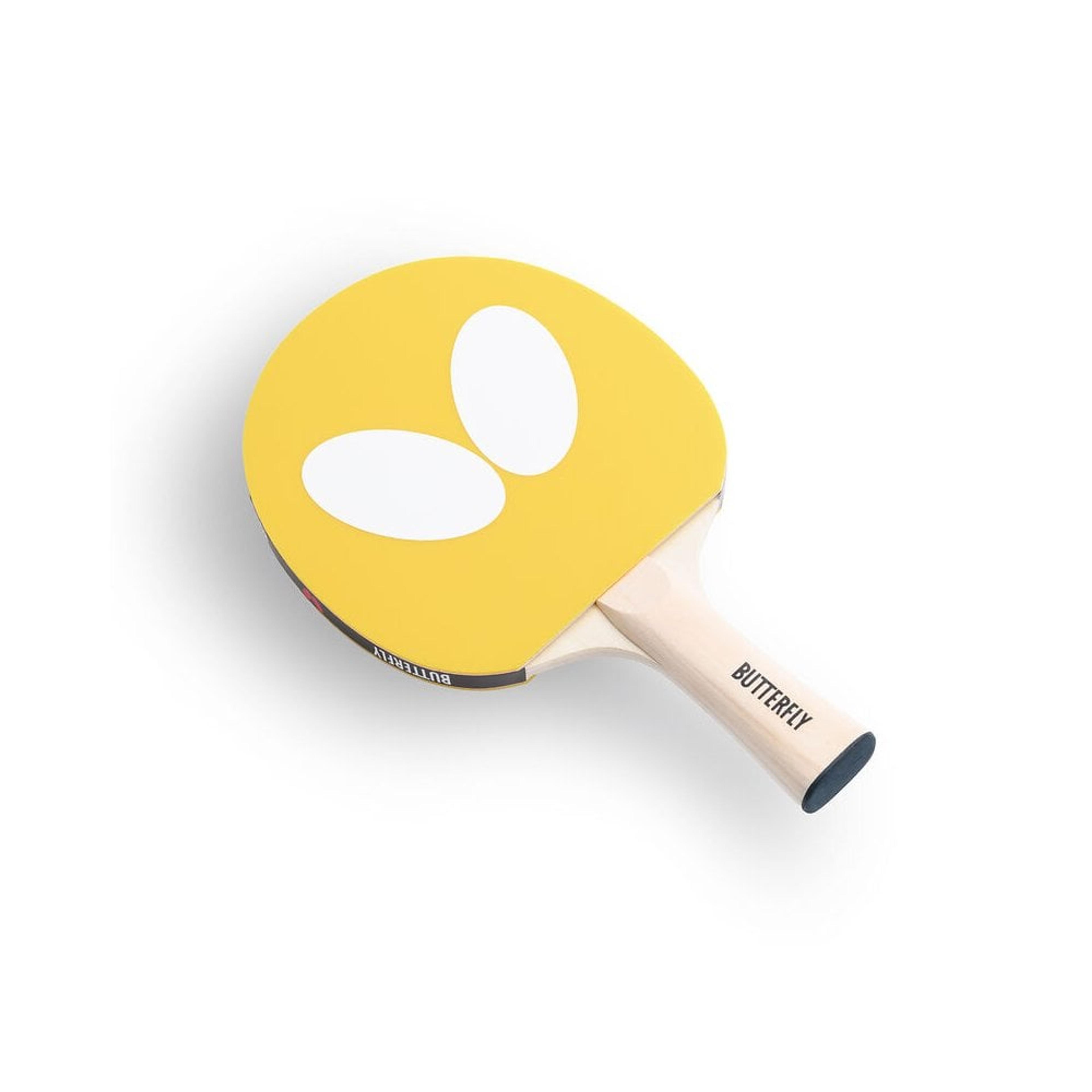 Butterfly Logo Racket - Yellow