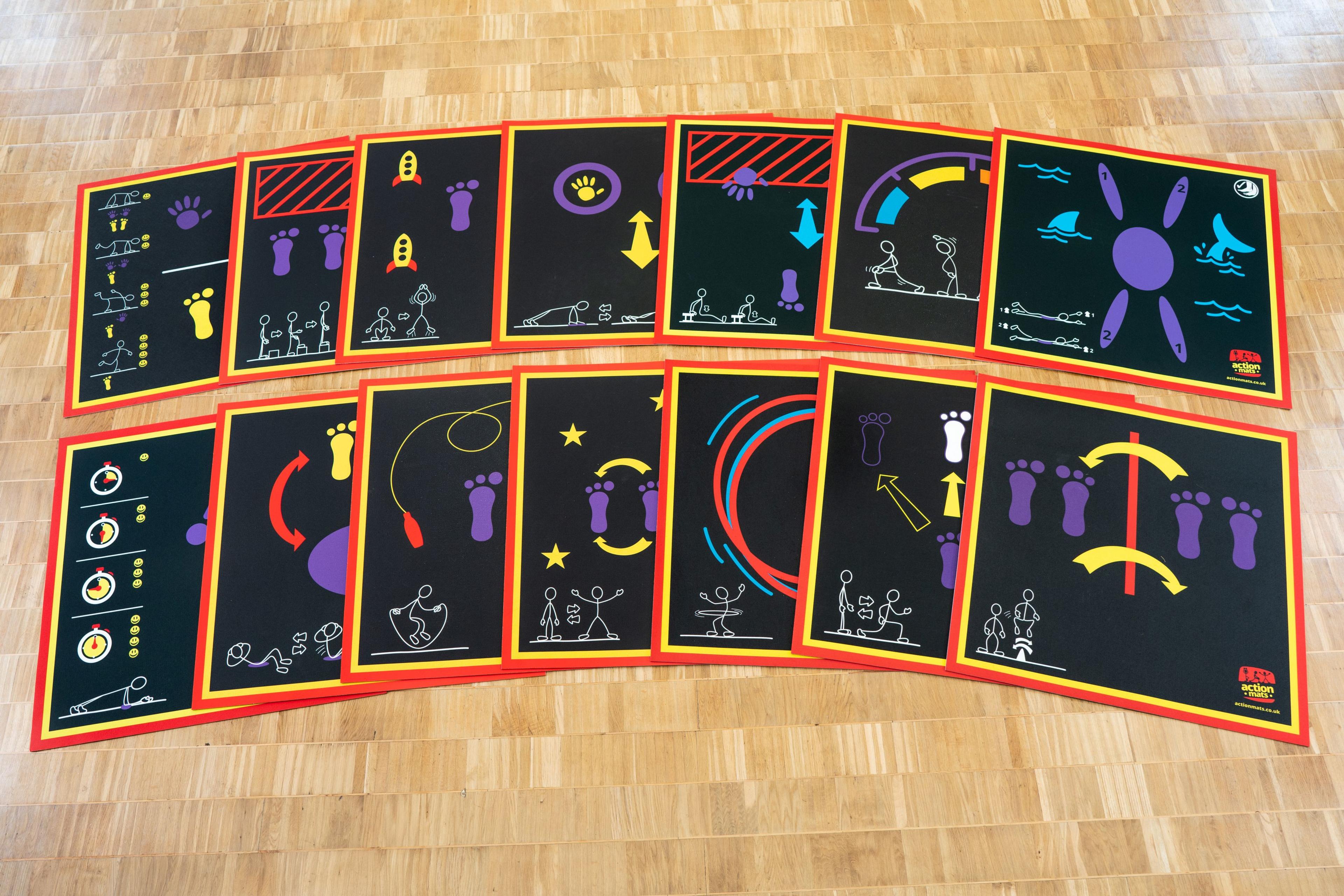 Action Packed Action Mats