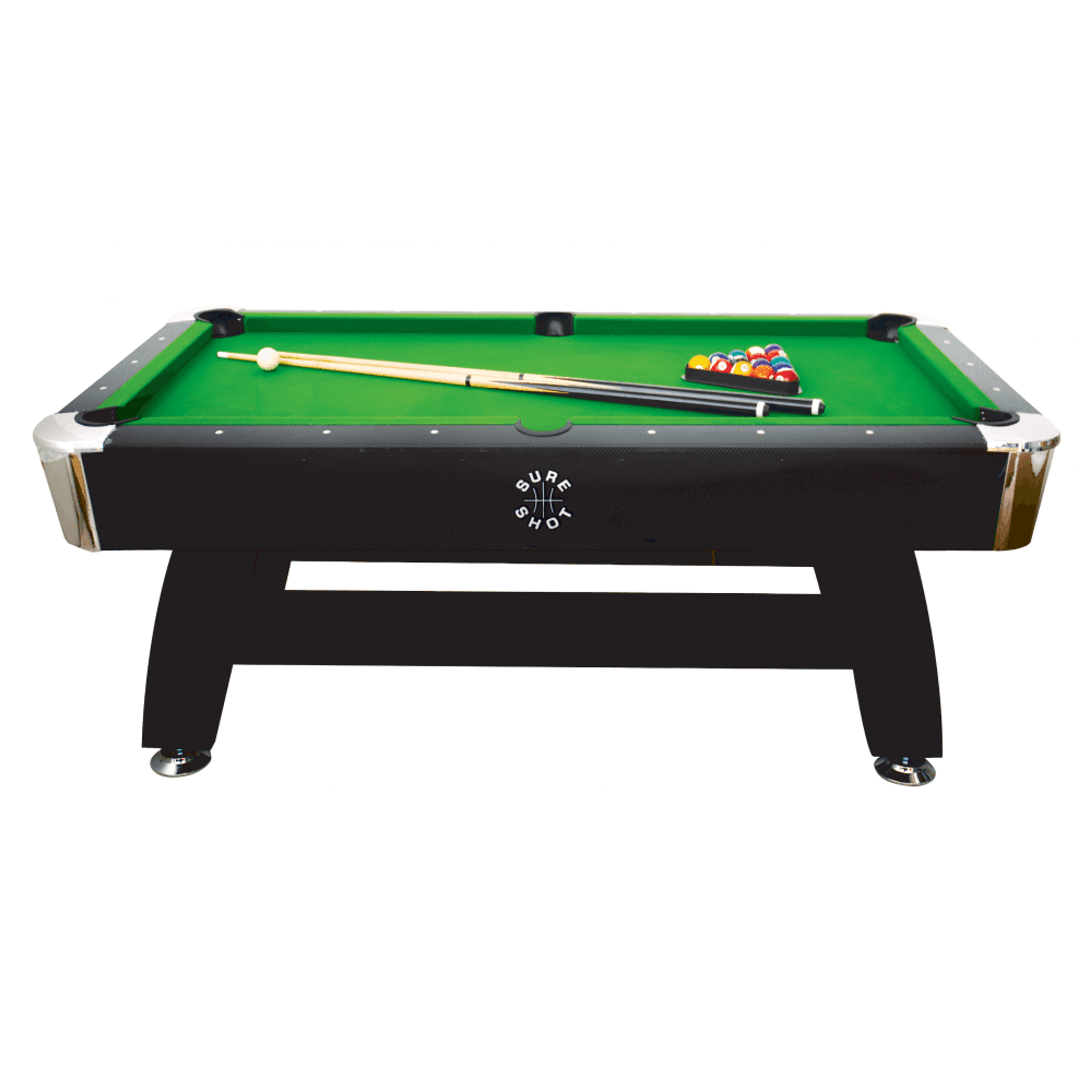 Sure Shot American 6 Foot Pool Table - Green