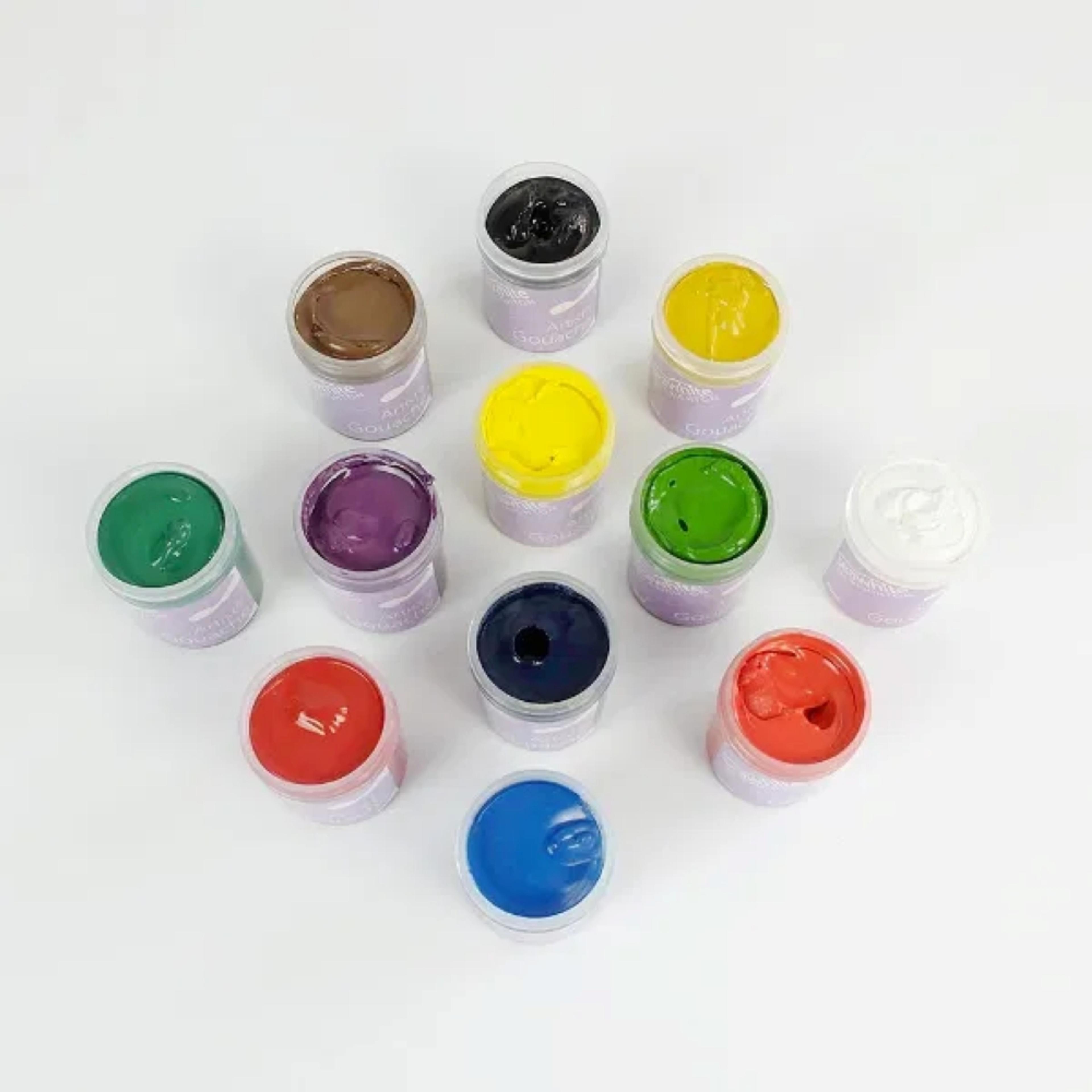 Seawhite Super Gouache Paint Set - 12 x 40ml