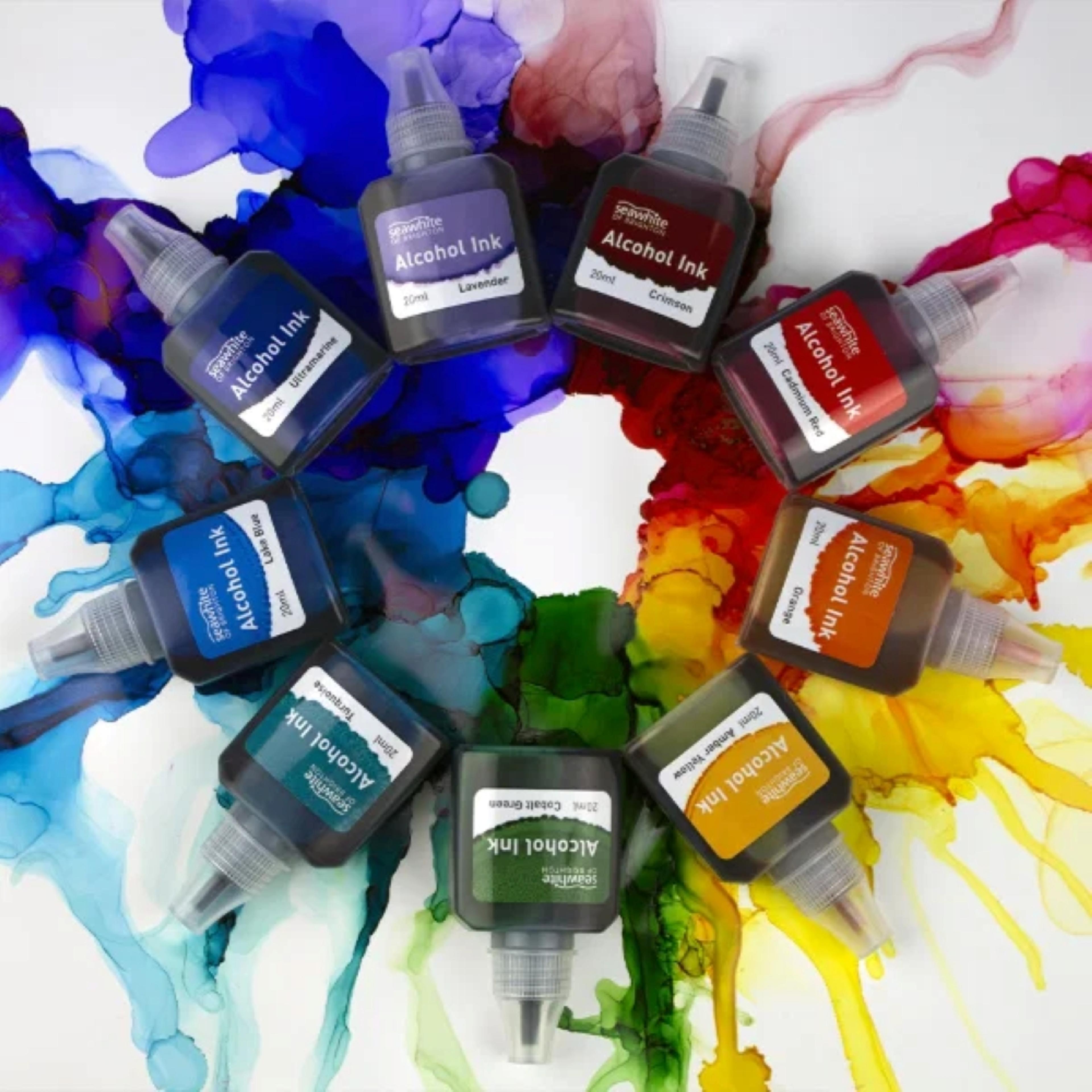Seawhite Alcohol Ink Set 10x20g Bottles