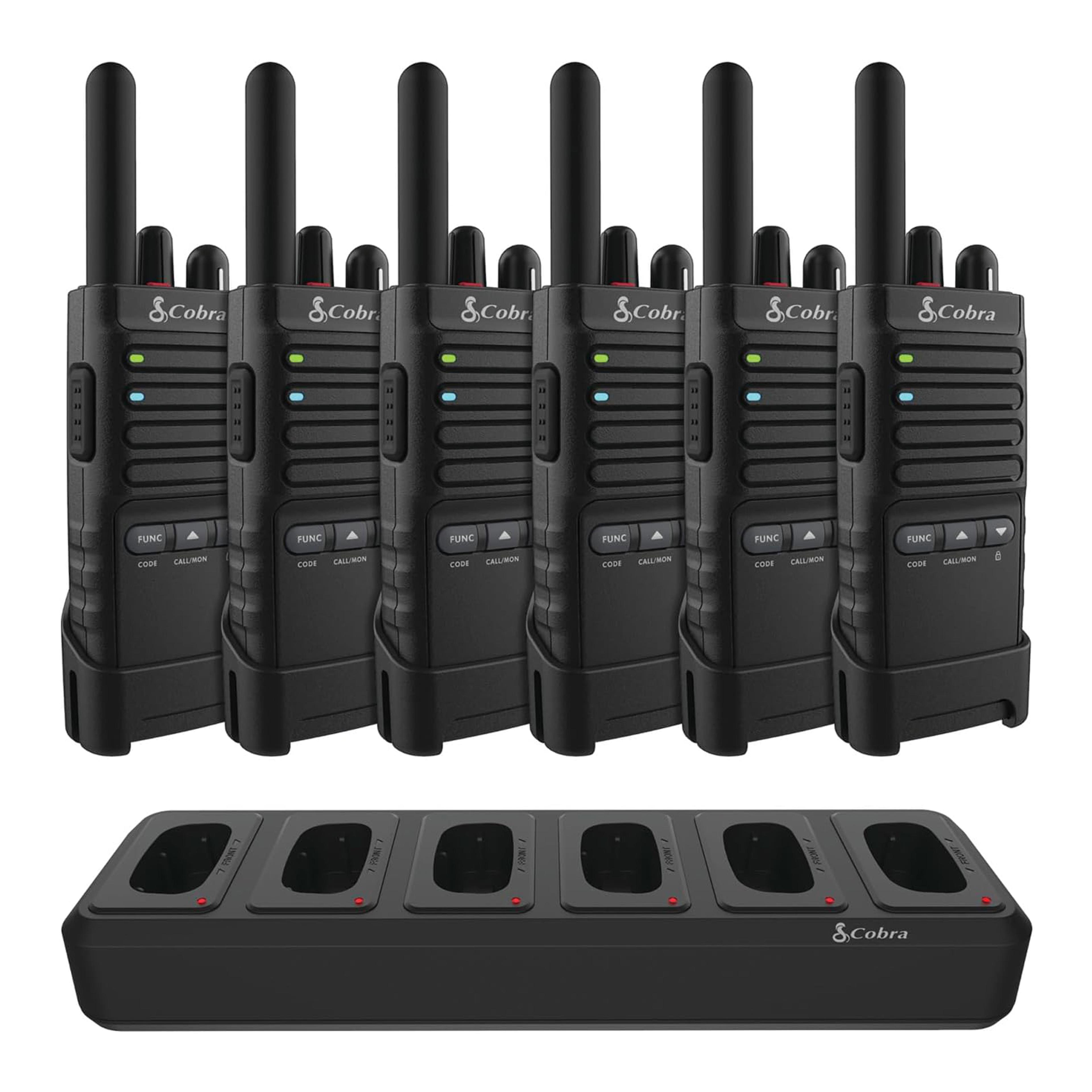Cobra PX650 PMR446 2-Way Radio - Pack of 6