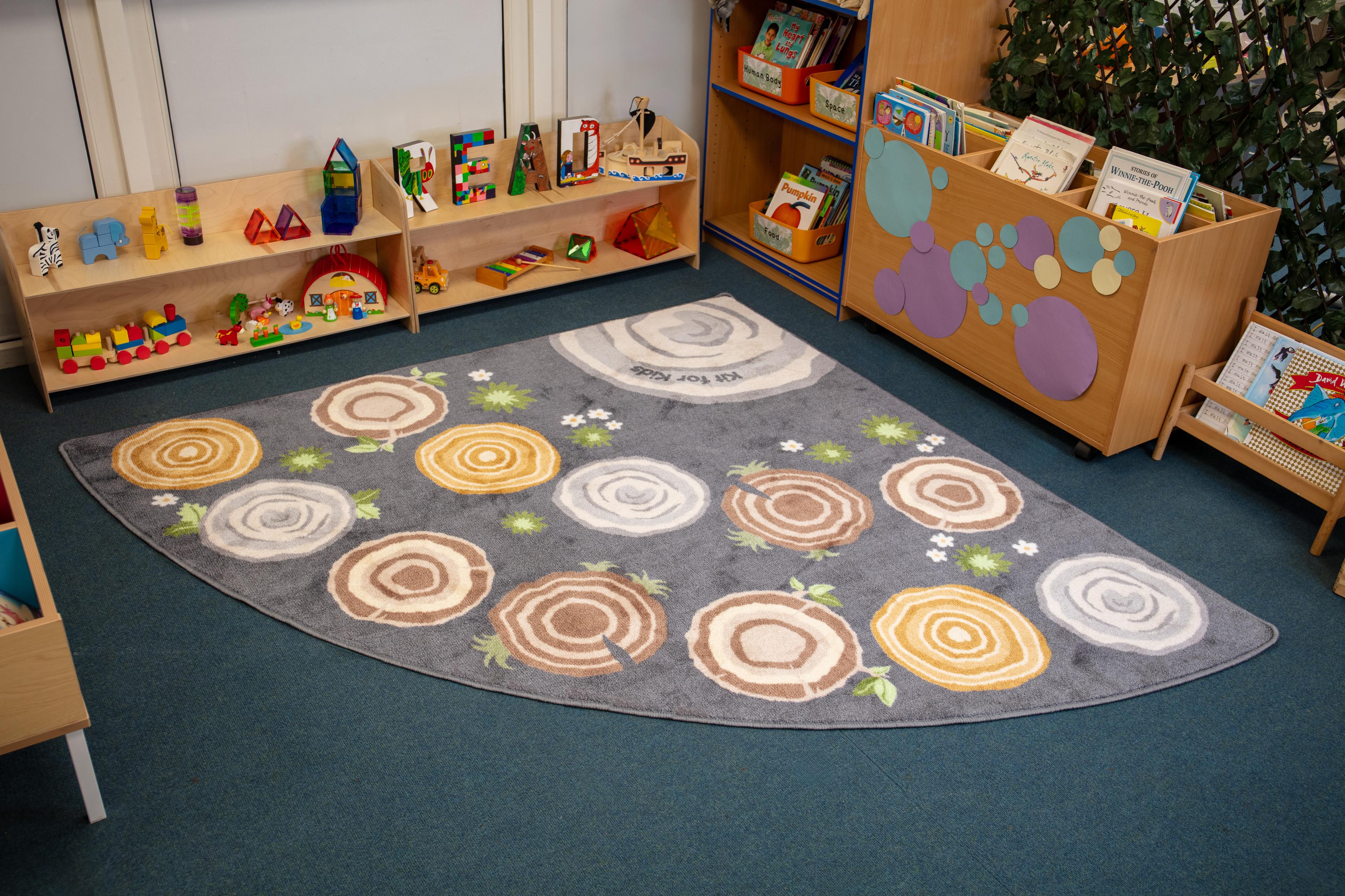 Natural World Tree Stump Corner Carpet